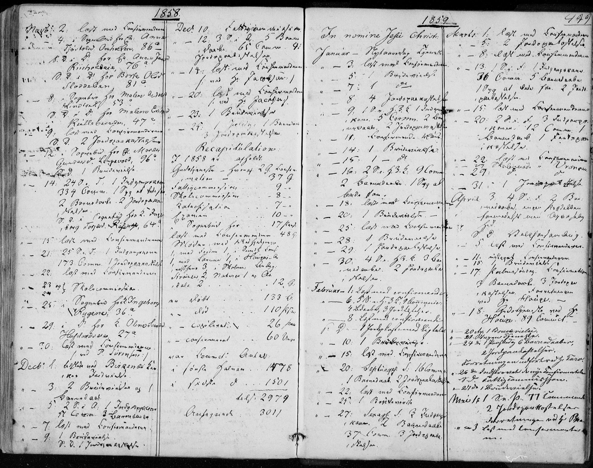 Øyestad sokneprestkontor, SAK/1111-0049/F/Fa/L0015: Parish register (official) no. A 15, 1857-1873, p. 499