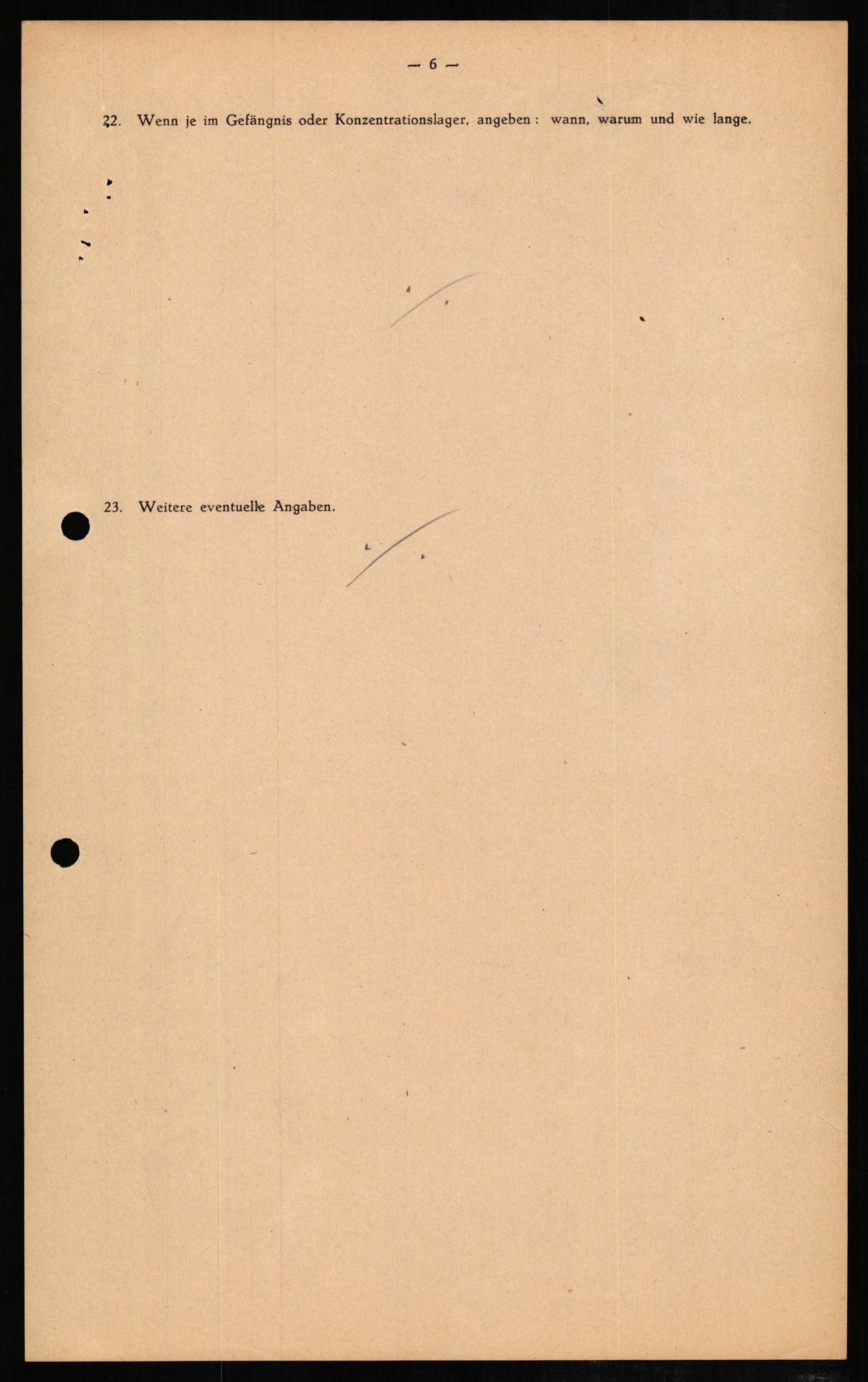 Forsvaret, Forsvarets overkommando II, AV/RA-RAFA-3915/D/Db/L0008: CI Questionaires. Tyske okkupasjonsstyrker i Norge. Tyskere., 1945-1946, p. 121