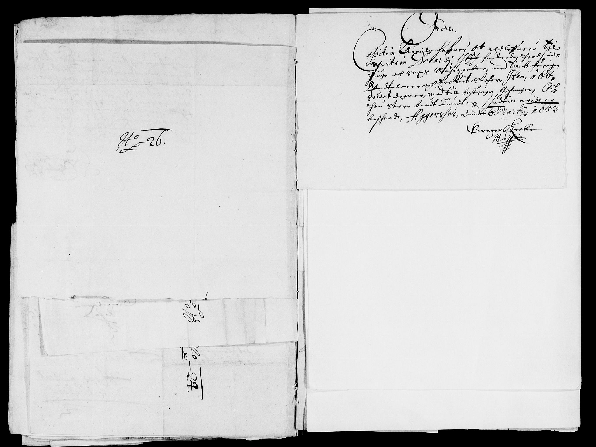 Rentekammeret inntil 1814, Reviderte regnskaper, Lensregnskaper, RA/EA-5023/R/Rb/Rba/L0214: Akershus len, 1651-1653