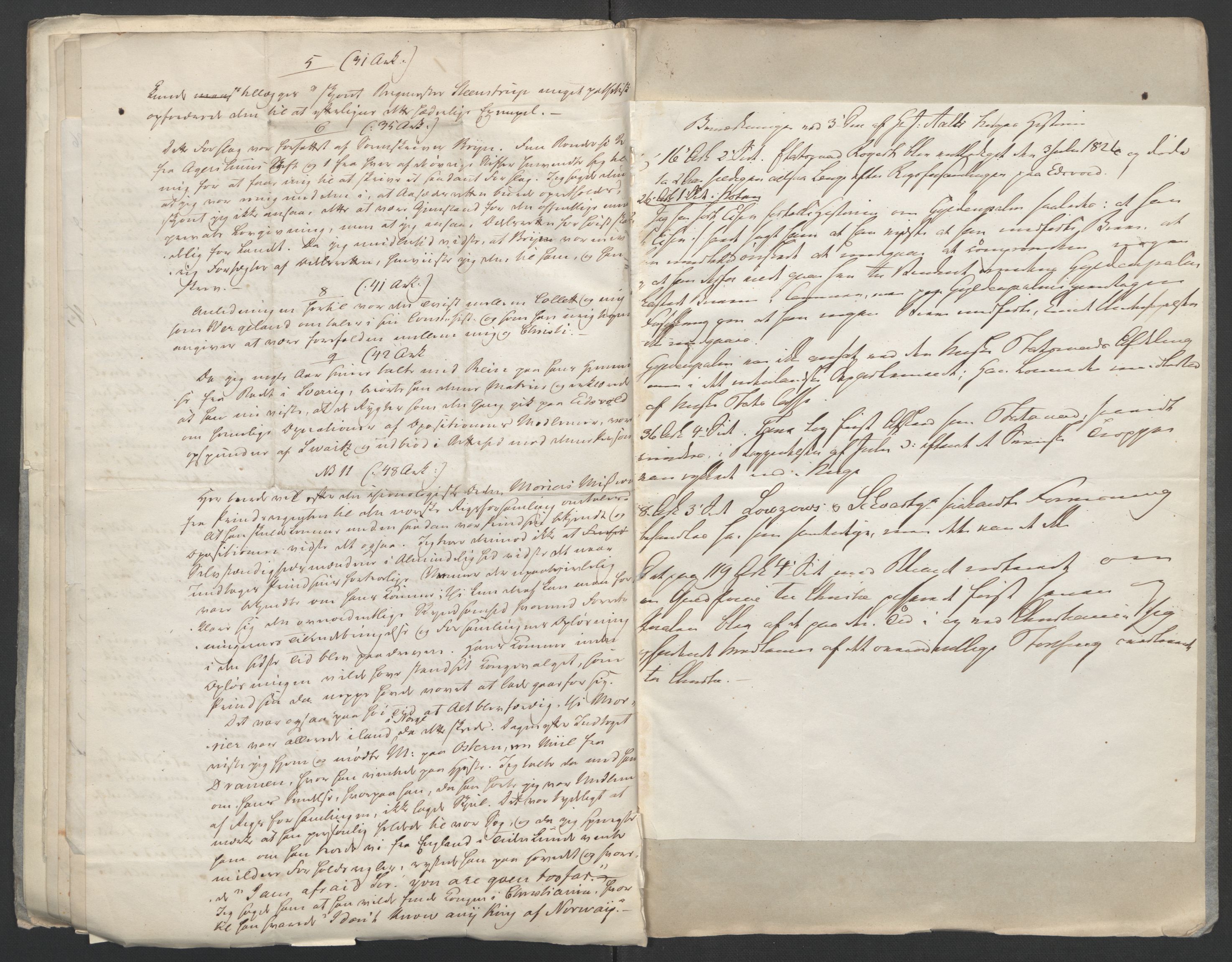 Faye, Andreas, AV/RA-PA-0015/F/Fh/L0028/0003: -- / Optegnelser ang. begivenhedene 1807-1814 af Thulstrup, L. Stoud Platou, C. St. Platou, G. Sverdrup, Løvenskiold m.fl. (afg. i samme anledning), p. 30