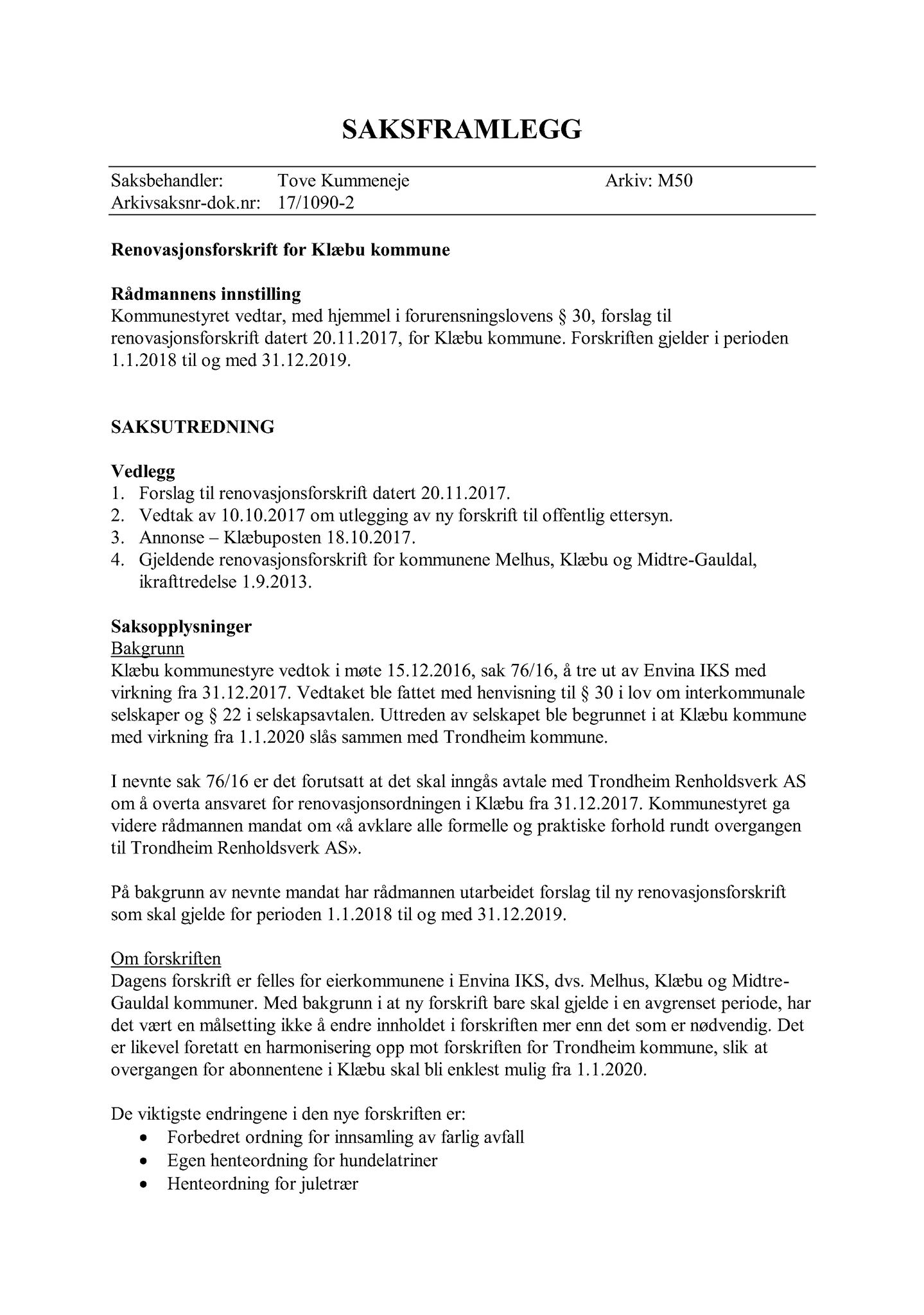 Klæbu Kommune, TRKO/KK/06-UM/L004: Utvalg for miljø - Møtedokumenter 2017, 2017, p. 1057