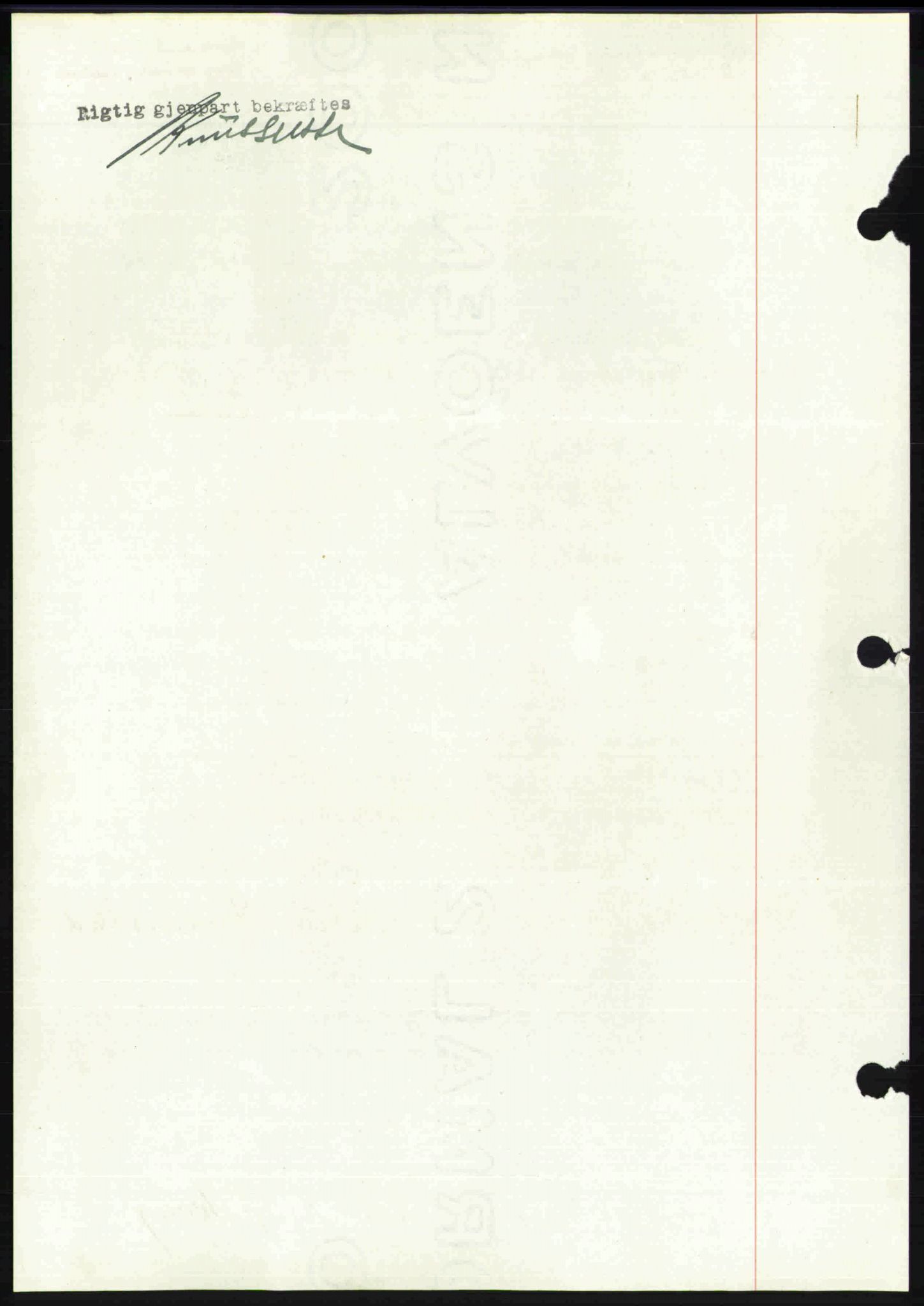 Toten tingrett, SAH/TING-006/H/Hb/Hbc/L0006: Mortgage book no. Hbc-06, 1939-1939, Diary no: : 2879/1939
