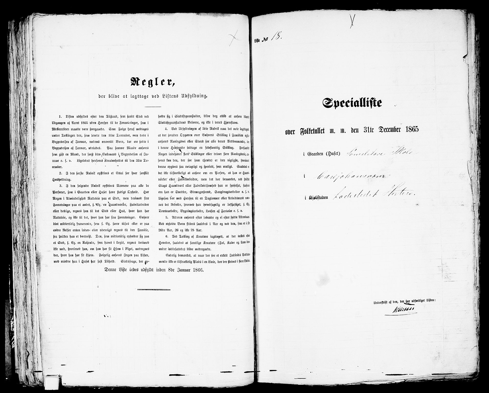 RA, 1865 census for Horten, 1865, p. 68