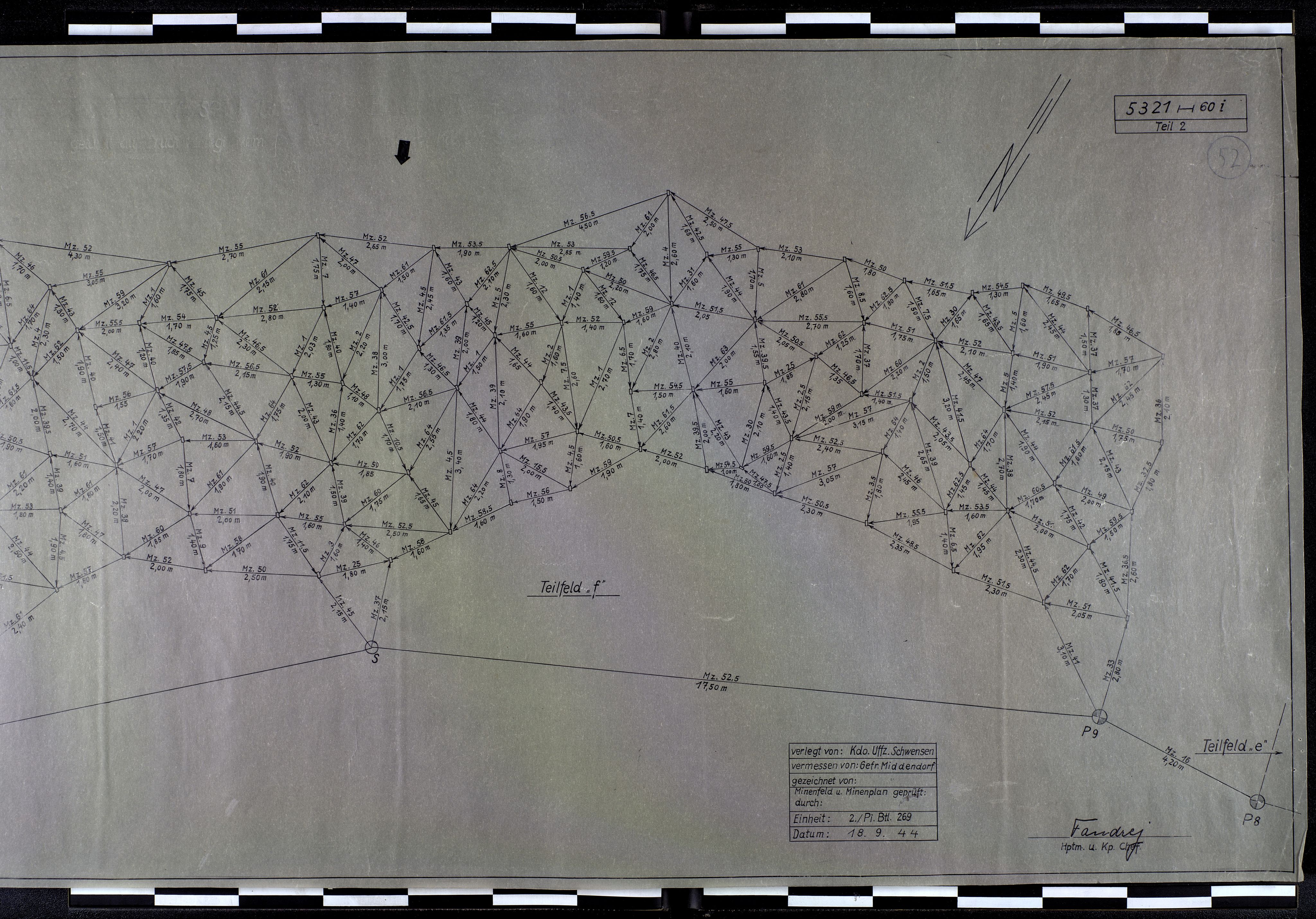 Distriktskommando Vestlandet - DKV, AV/SAB-A-100376/018/T/Ta/Tab/Taba/L0001: Kart 1-925, 1942-1945, p. 50