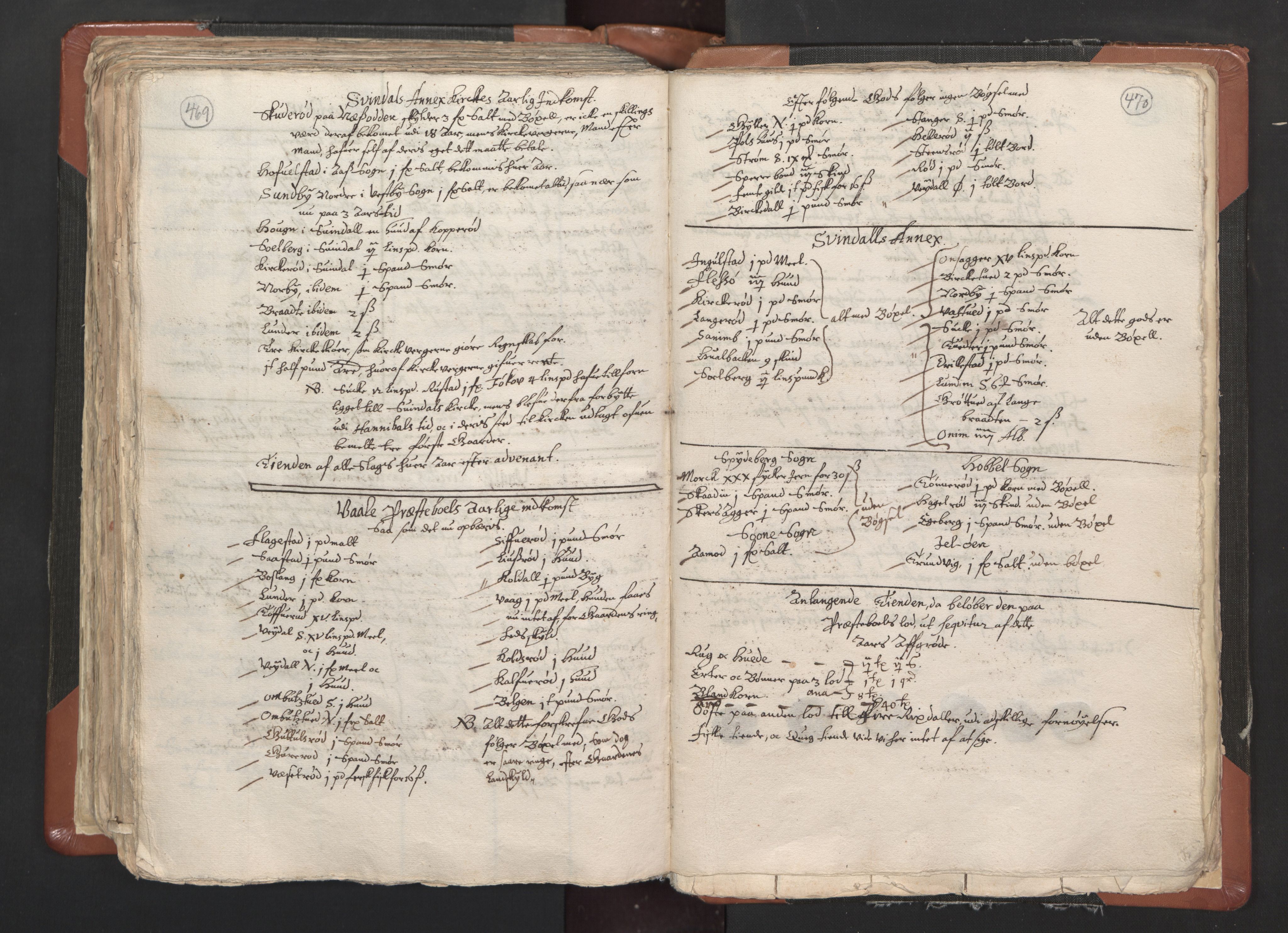 RA, Vicar's Census 1664-1666, no. 1: Nedre Borgesyssel deanery, 1664-1666, p. 469-470