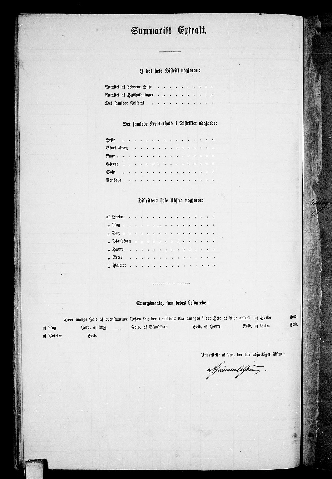 RA, 1865 census for Eidanger, 1865, p. 90