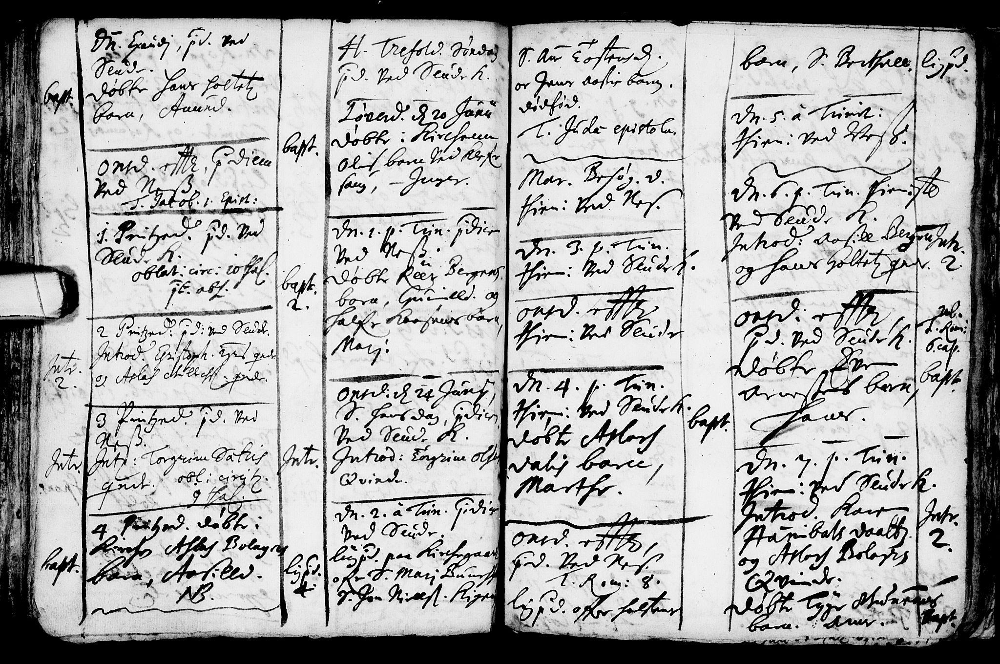 Sauherad kirkebøker, AV/SAKO-A-298/F/Fa/L0001: Parish register (official) no. I 1, 1649-1681