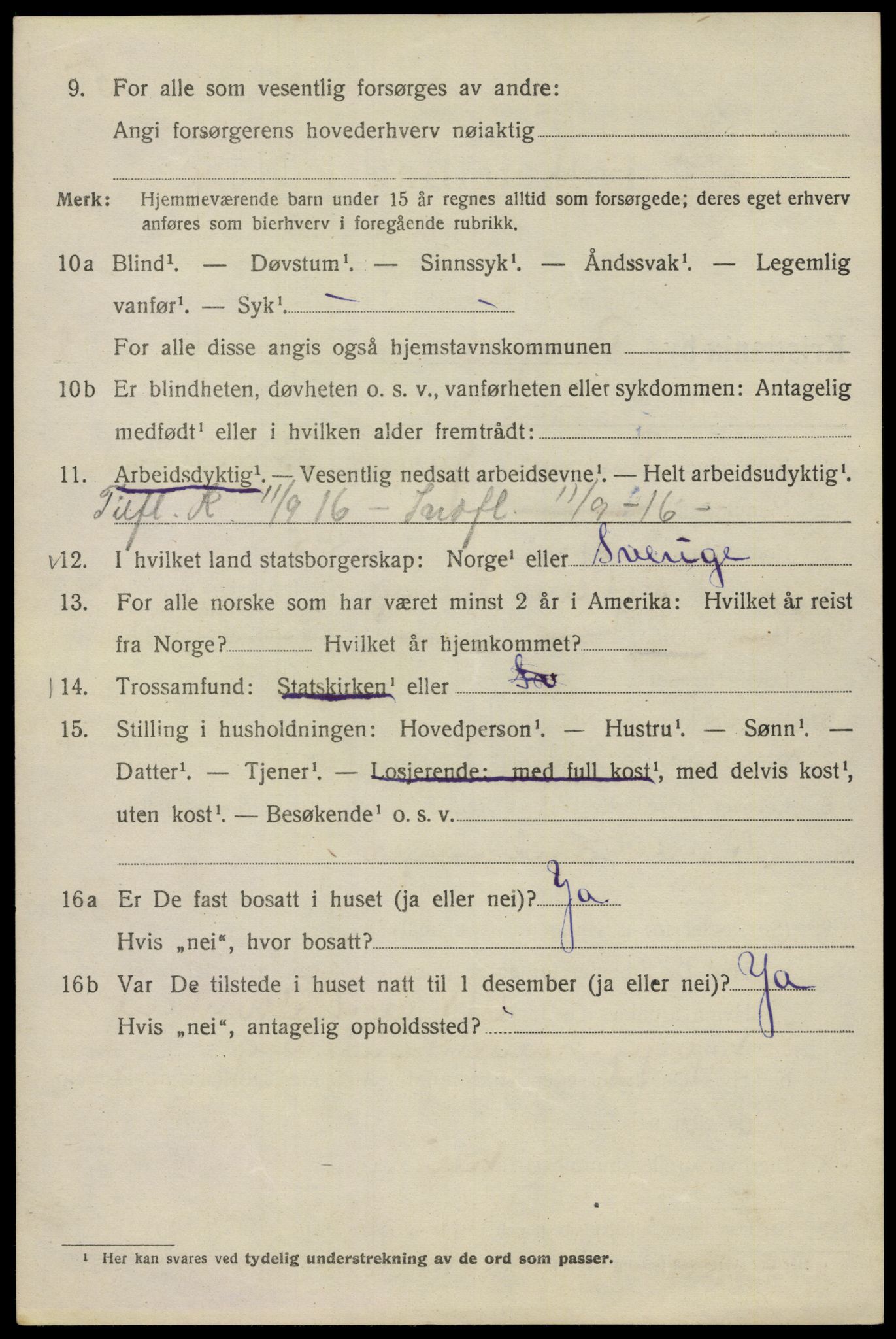SAO, 1920 census for Kristiania, 1920, p. 152056