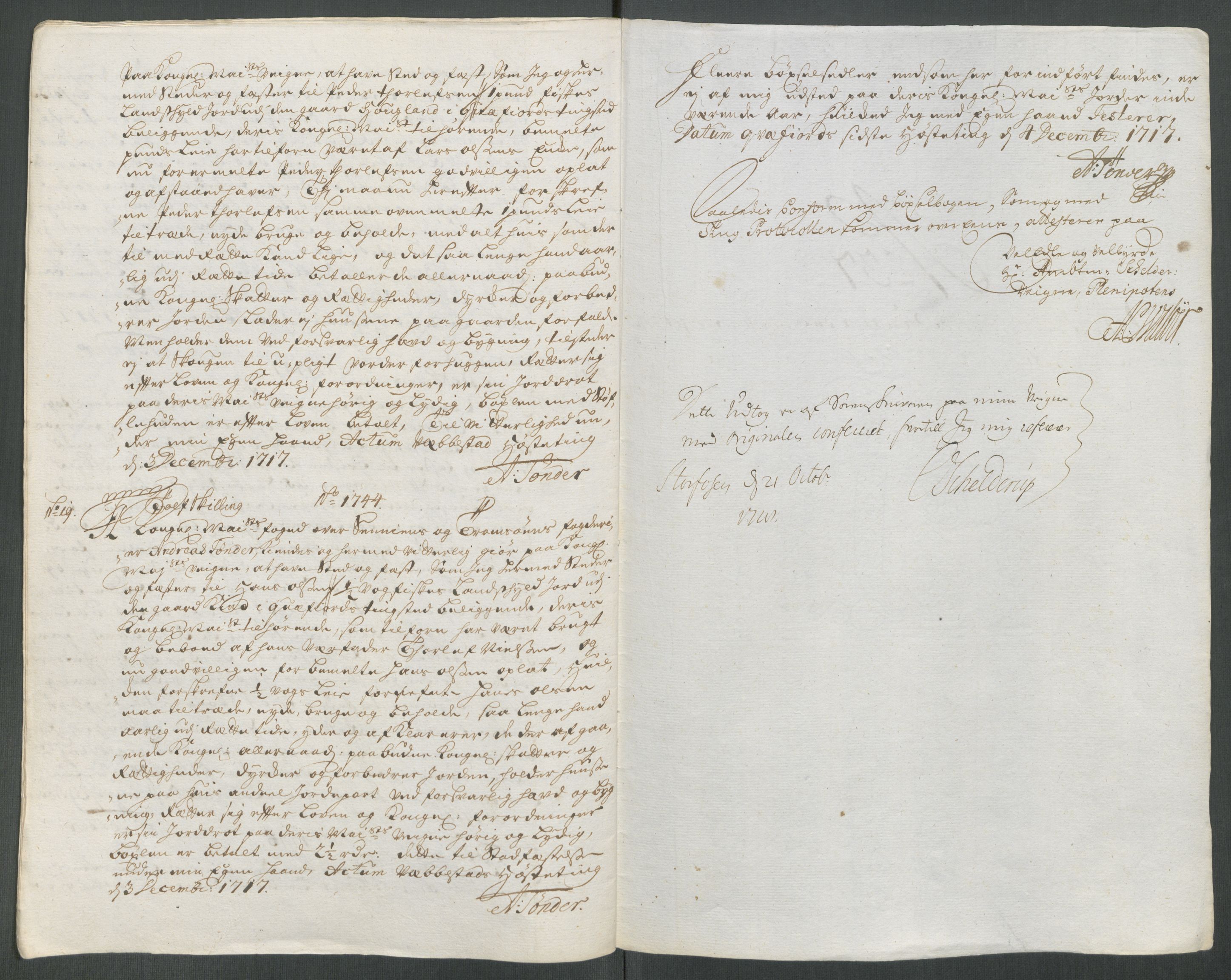 Rentekammeret inntil 1814, Reviderte regnskaper, Fogderegnskap, AV/RA-EA-4092/R68/L4763: Fogderegnskap Senja og Troms, 1717, p. 276