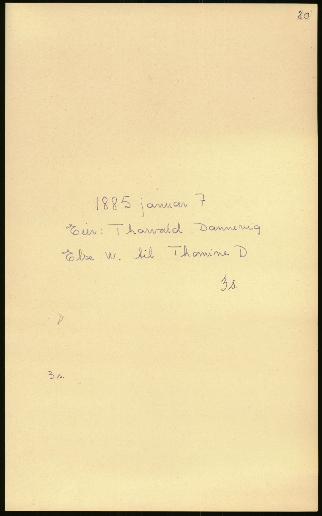 Samlinger til kildeutgivelse, Amerikabrevene, AV/RA-EA-4057/F/L0027: Innlån fra Aust-Agder: Dannevig - Valsgård, 1838-1914, p. 281