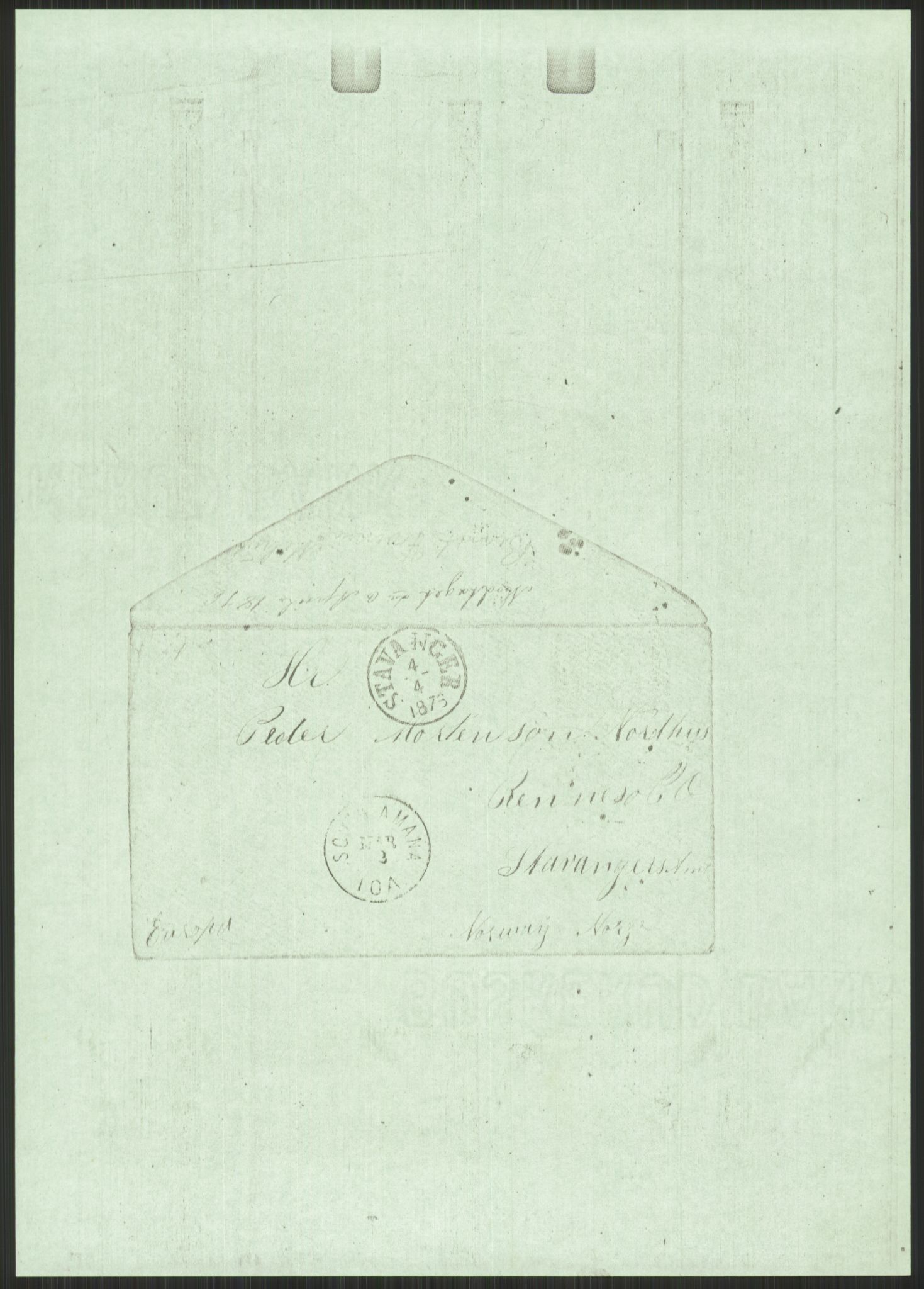 Samlinger til kildeutgivelse, Amerikabrevene, AV/RA-EA-4057/F/L0030: Innlån fra Rogaland: Vatnaland - Øverland, 1838-1914, p. 25