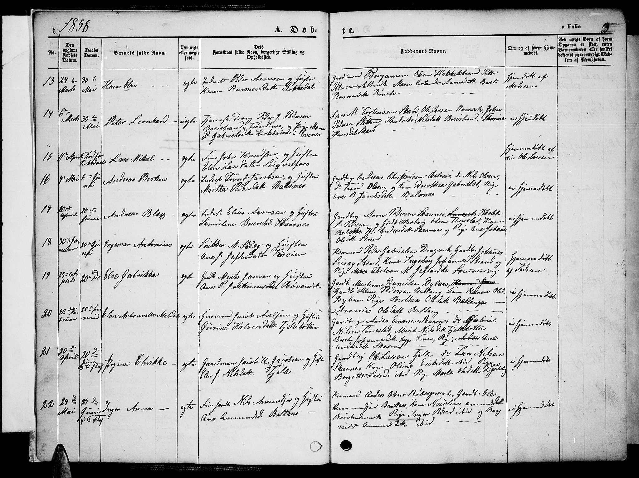 Ministerialprotokoller, klokkerbøker og fødselsregistre - Nordland, SAT/A-1459/863/L0912: Parish register (copy) no. 863C02, 1858-1876, p. 3