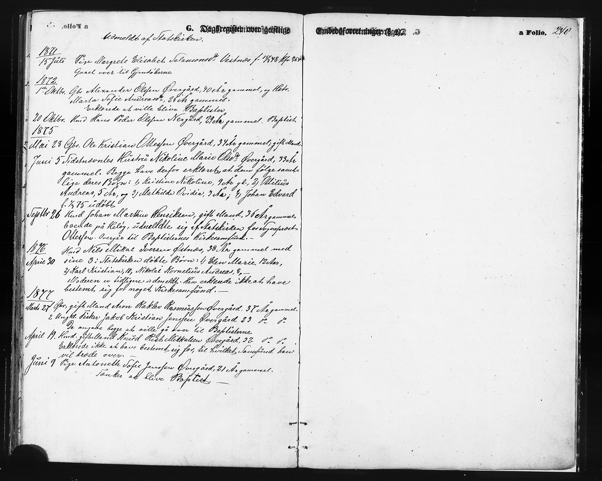 Sand/Bjarkøy sokneprestkontor, SATØ/S-0811/I/Ia/Iab/L0001klokker: Parish register (copy) no. 1, 1866-1877, p. 248