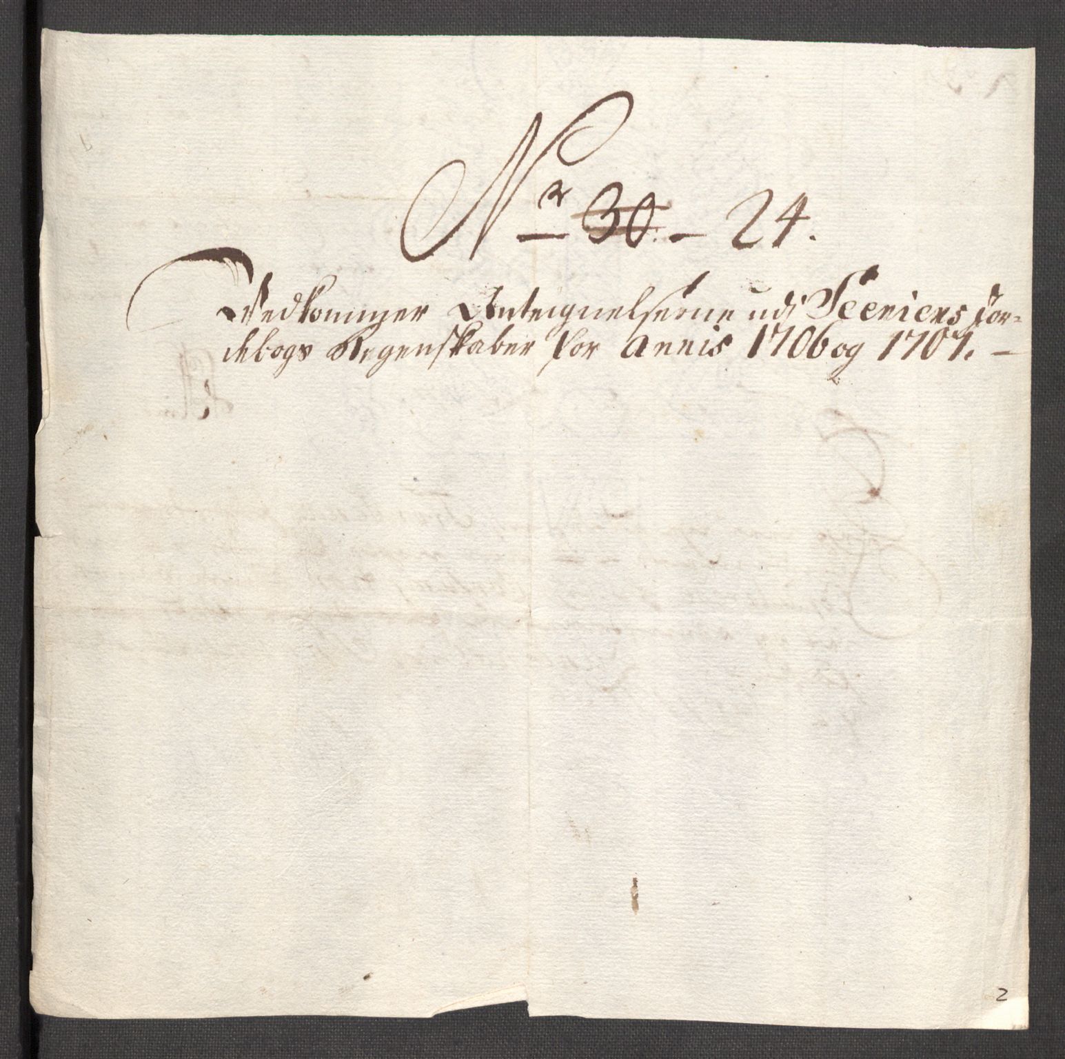 Rentekammeret inntil 1814, Reviderte regnskaper, Fogderegnskap, AV/RA-EA-4092/R68/L4756: Fogderegnskap Senja og Troms, 1705-1707, p. 499