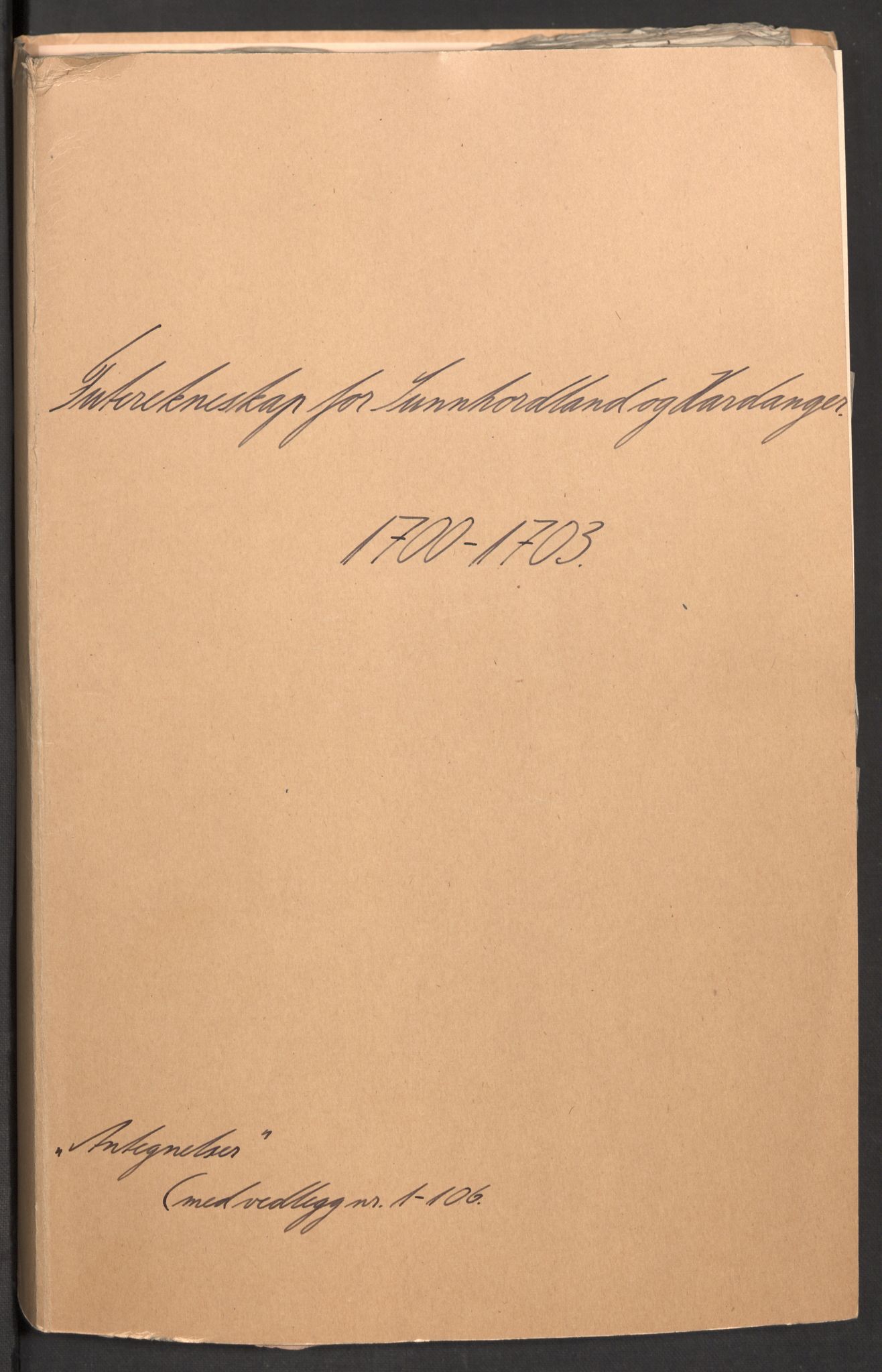 Rentekammeret inntil 1814, Reviderte regnskaper, Fogderegnskap, AV/RA-EA-4092/R48/L2981: Fogderegnskap Sunnhordland og Hardanger, 1703, p. 260