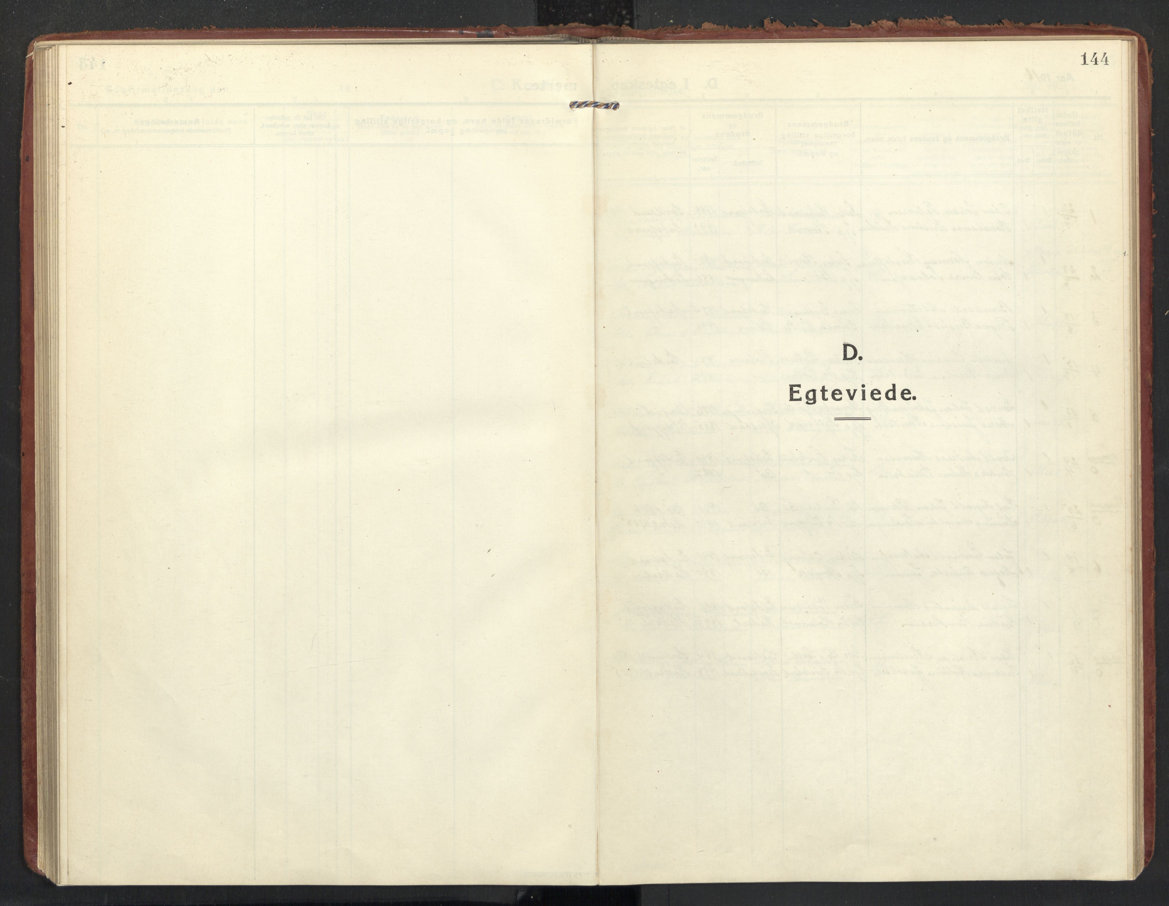 Ministerialprotokoller, klokkerbøker og fødselsregistre - Nordland, SAT/A-1459/890/L1288: Parish register (official) no. 890A03, 1915-1925, p. 144