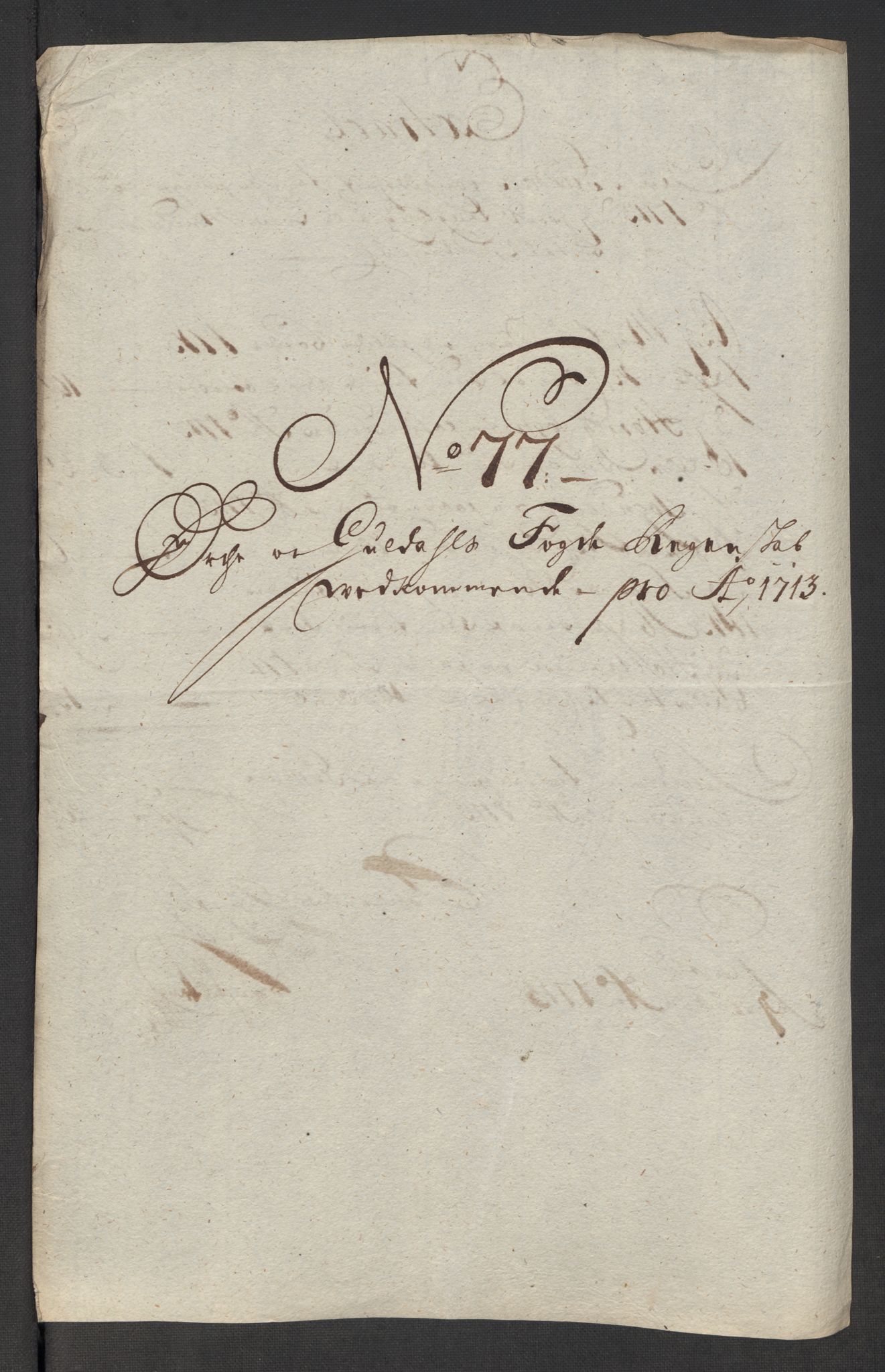 Rentekammeret inntil 1814, Reviderte regnskaper, Fogderegnskap, AV/RA-EA-4092/R60/L3964: Fogderegnskap Orkdal og Gauldal, 1713, p. 547