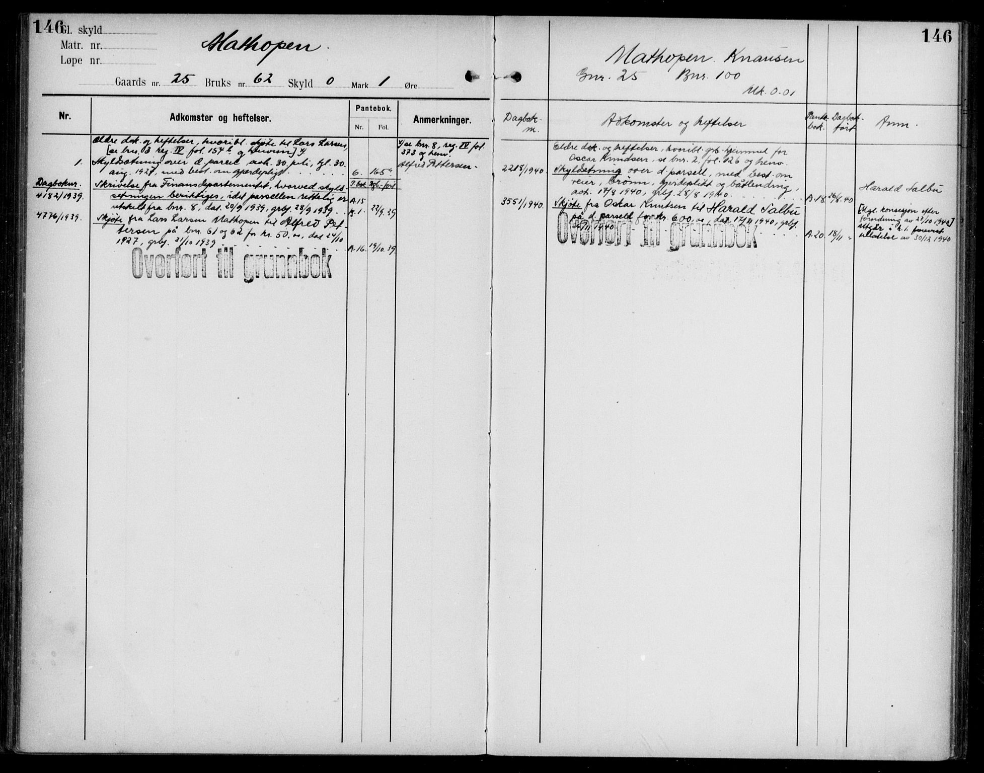 Midhordland sorenskriveri, AV/SAB-A-3001/1/G/Ga/Gab/L0108: Mortgage register no. II.A.b.108, p. 146