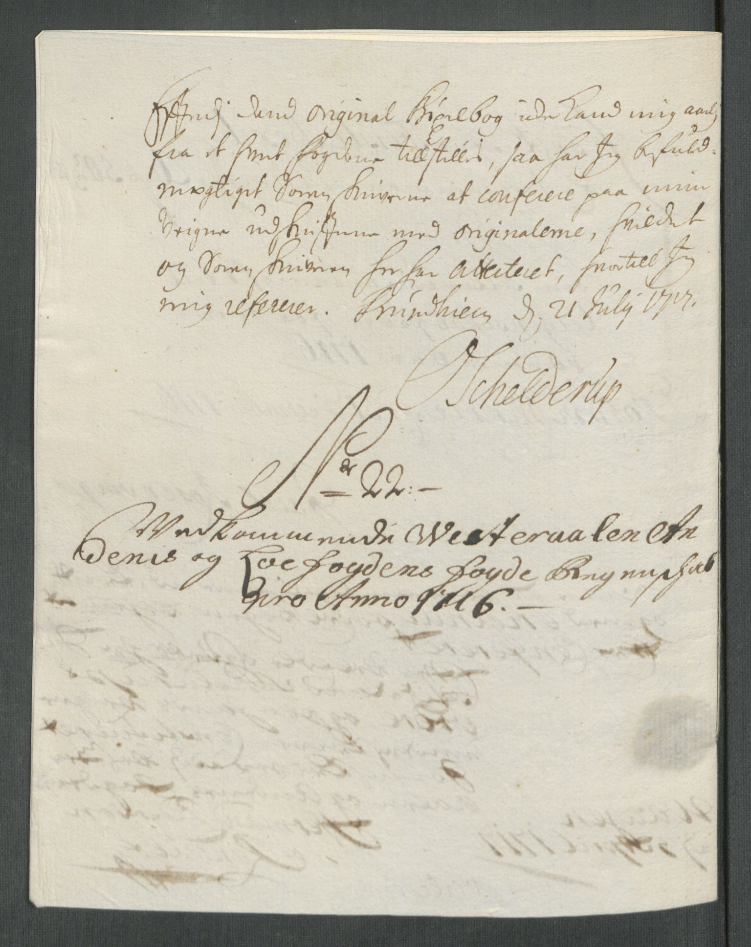 Rentekammeret inntil 1814, Reviderte regnskaper, Fogderegnskap, AV/RA-EA-4092/R67/L4682: Fogderegnskap Vesterålen, Andenes og Lofoten, 1716, p. 156