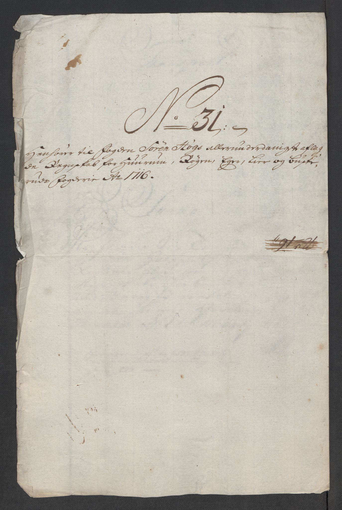 Rentekammeret inntil 1814, Reviderte regnskaper, Fogderegnskap, AV/RA-EA-4092/R31/L1710: Fogderegnskap Hurum, Røyken, Eiker, Lier og Buskerud, 1715-1716, p. 463