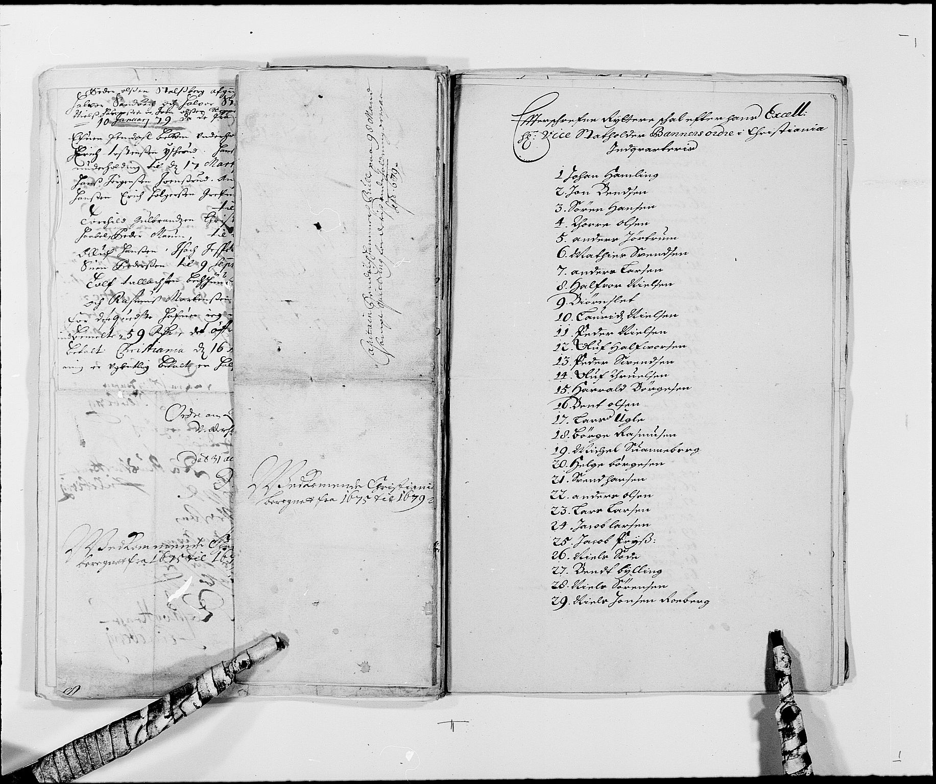 Rentekammeret inntil 1814, Reviderte regnskaper, Byregnskaper, RA/EA-4066/R/Re/L0058: [E3] Kontribusjonsregnskap (med Bragernes og Strømsø), 1675-1679, p. 440