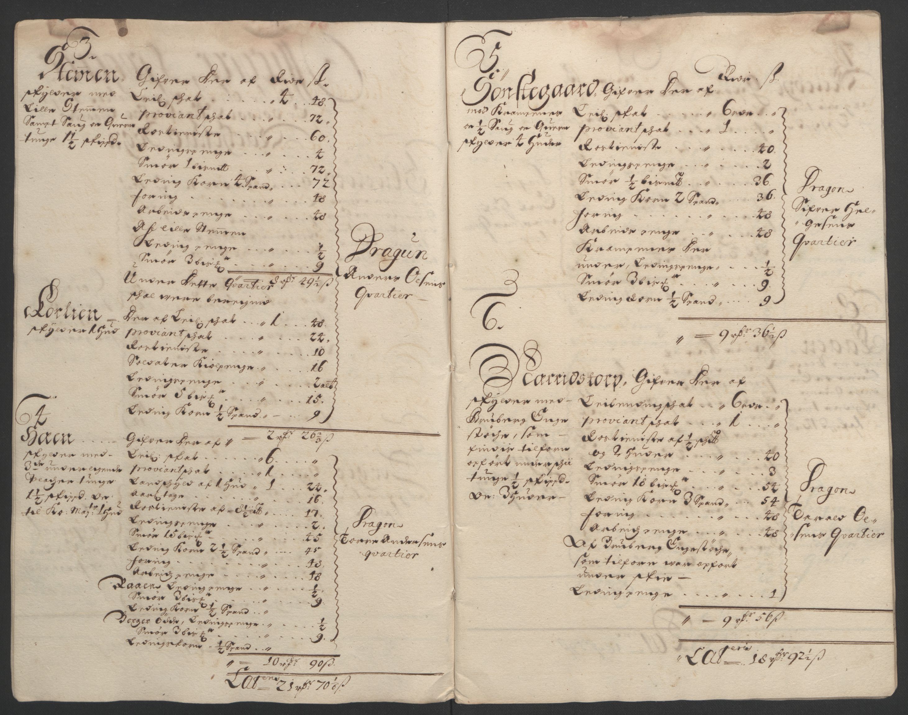 Rentekammeret inntil 1814, Reviderte regnskaper, Fogderegnskap, AV/RA-EA-4092/R07/L0284: Fogderegnskap Rakkestad, Heggen og Frøland, 1694, p. 257