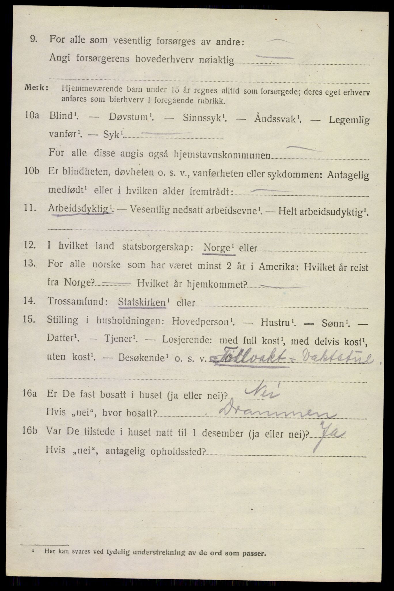 SAKO, 1920 census for Skoger, 1920, p. 11458