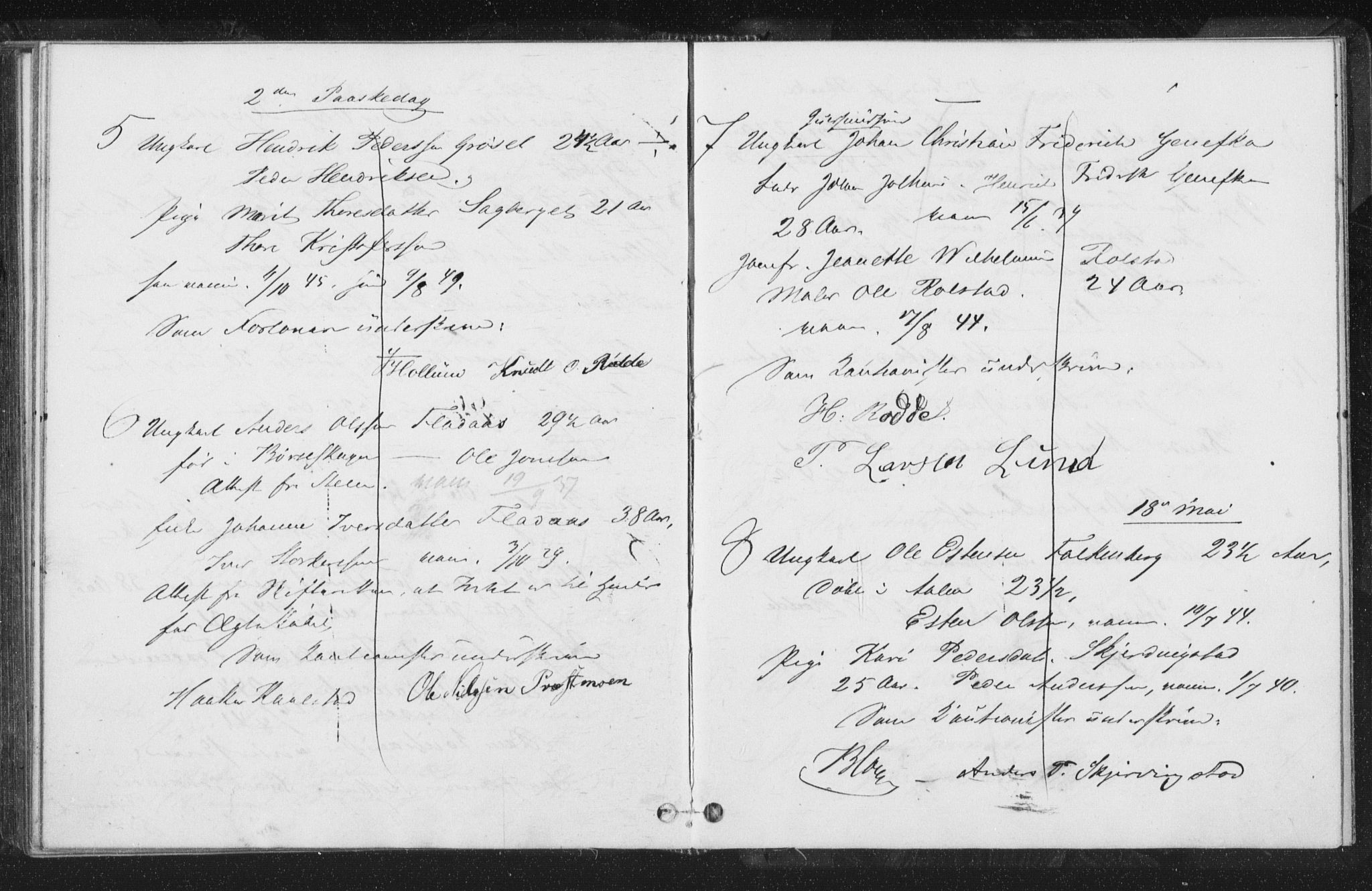 Melhus sokneprestkontor, SAT/A-1141/1/I/I1/I1f/L0009: Banns register no. 691.I.1F9, 1850-1866