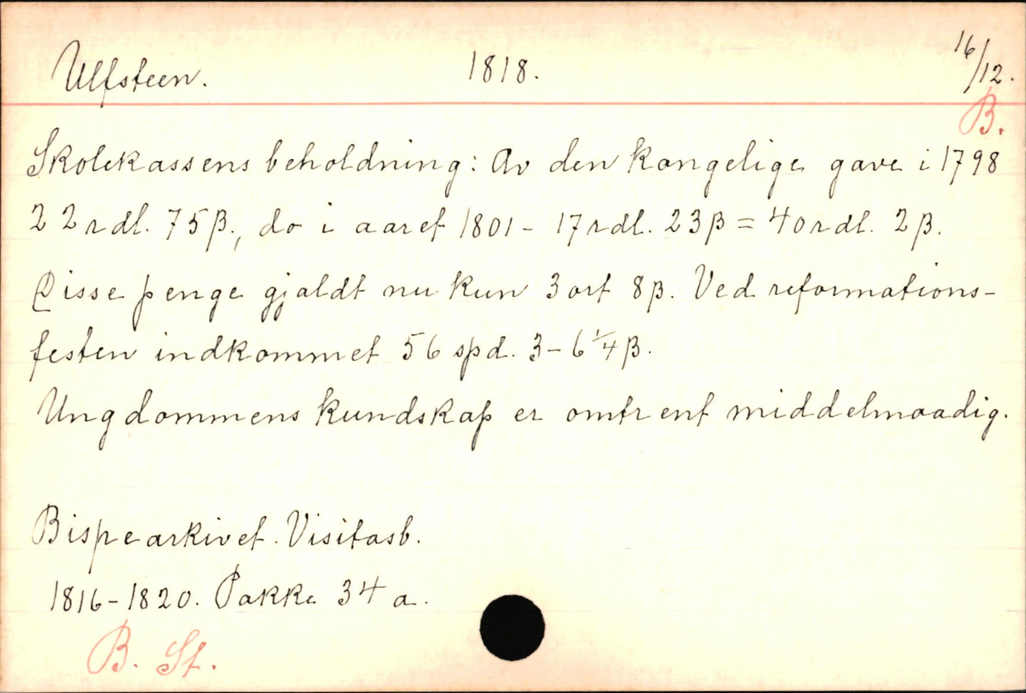 Haugen, Johannes - lærer, SAB/SAB/PA-0036/01/L0001: Om klokkere og lærere, 1521-1904, p. 10608