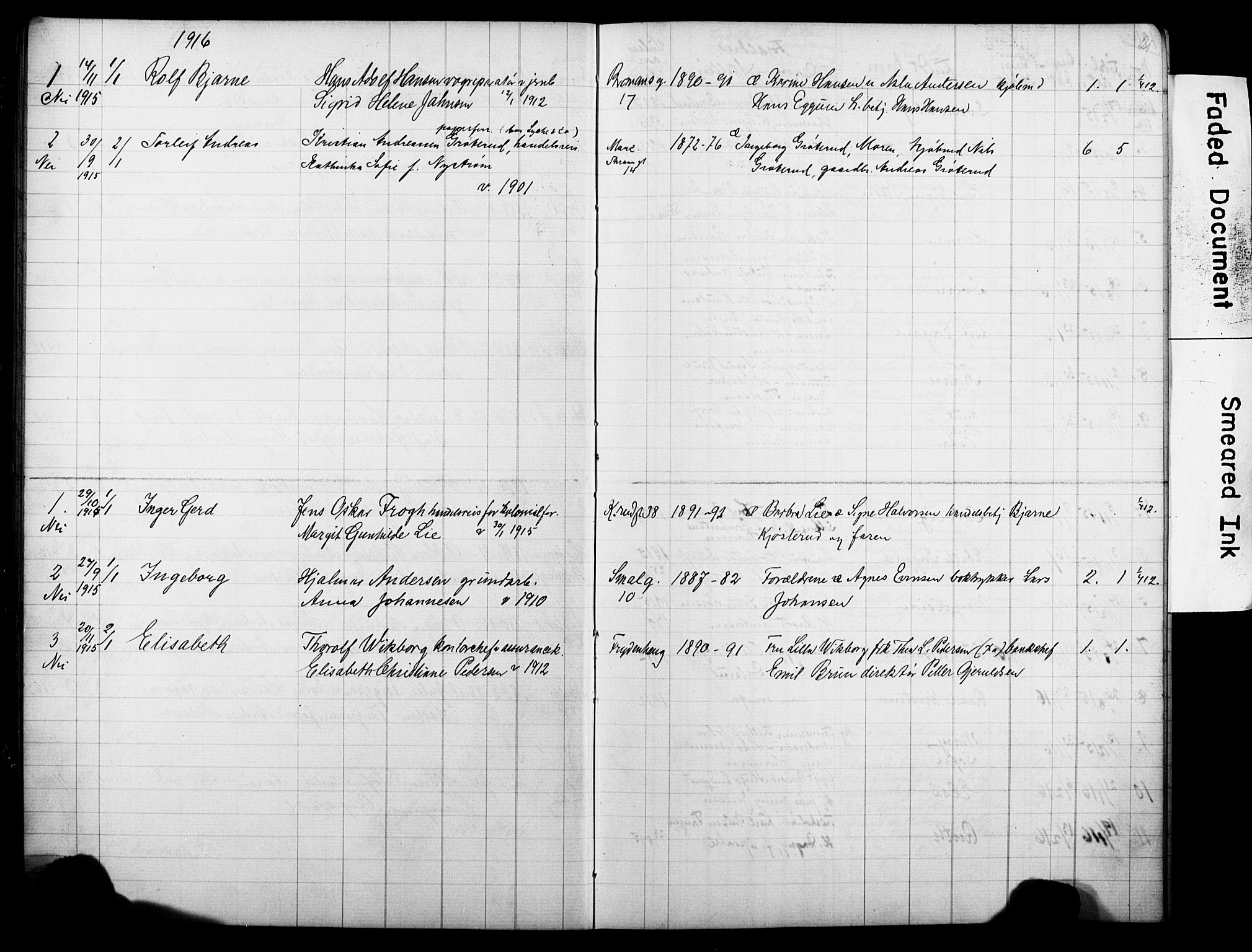 Strømsø kirkebøker, AV/SAKO-A-246/Y/Ya/L0007: Parish register draft no. I 7, 1915-1932, p. 21