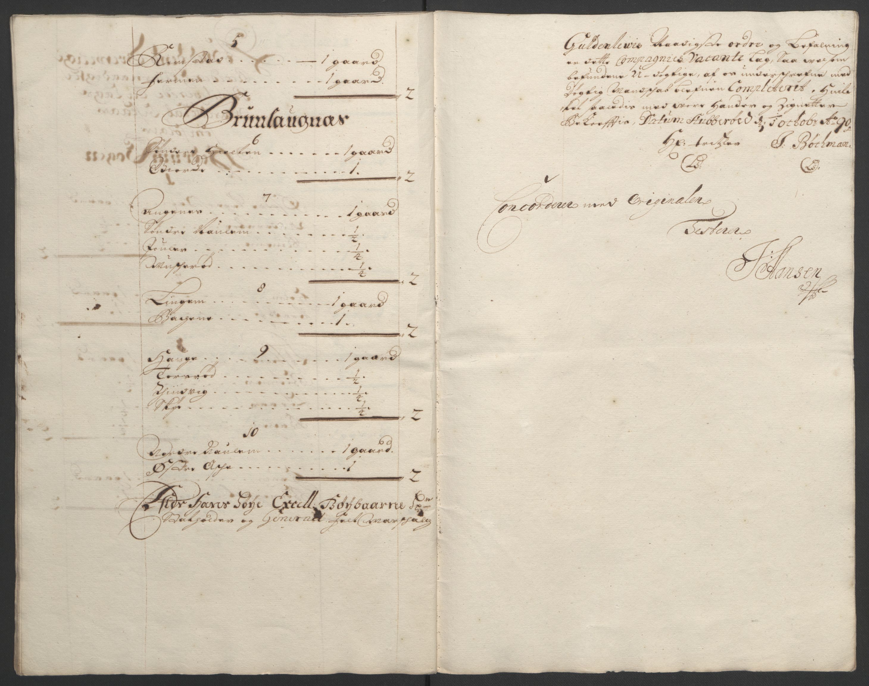 Rentekammeret inntil 1814, Reviderte regnskaper, Fogderegnskap, AV/RA-EA-4092/R33/L1974: Fogderegnskap Larvik grevskap, 1693-1695, p. 341