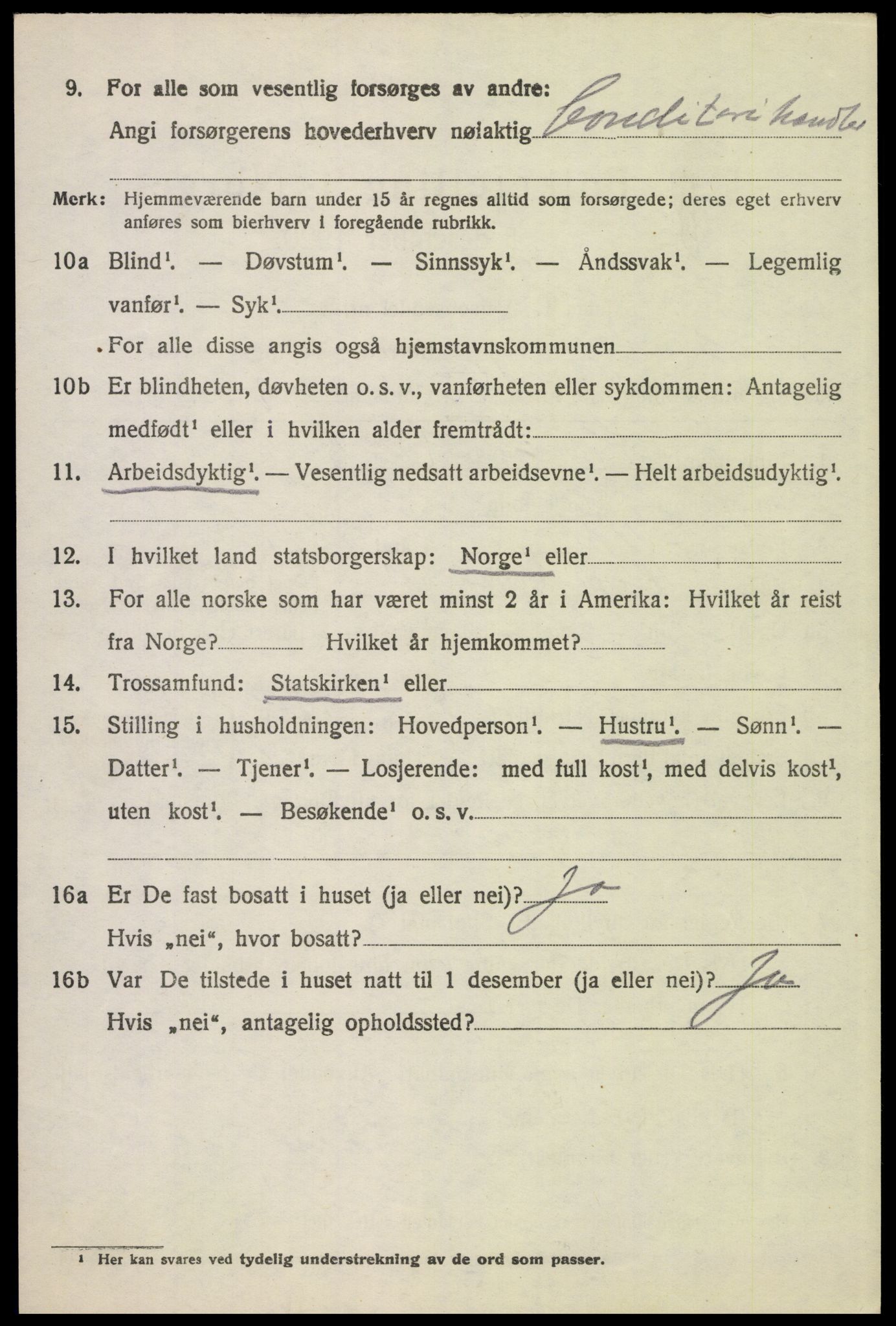 SAH, 1920 census for Eidskog, 1920, p. 14980