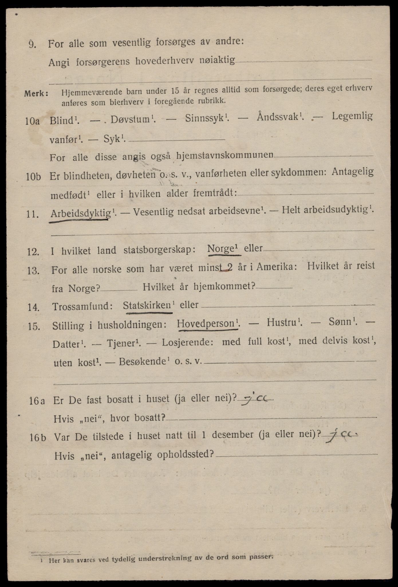 SAST, 1920 census for Stavanger, 1920, p. 77041