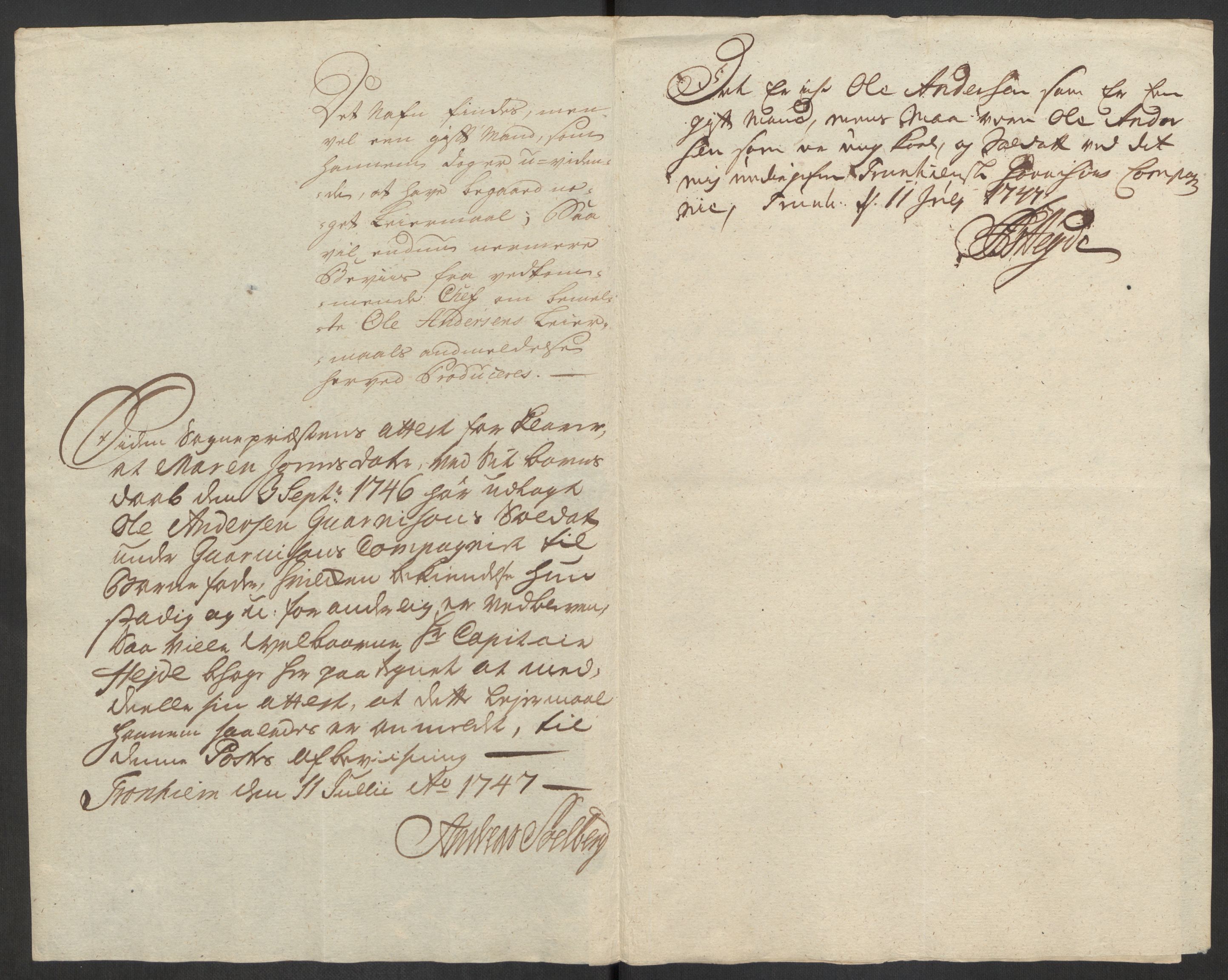 Rentekammeret inntil 1814, Reviderte regnskaper, Byregnskaper, AV/RA-EA-4066/R/Rs/L0541: [S22] Sikt og sakefall, 1743-1746, p. 404