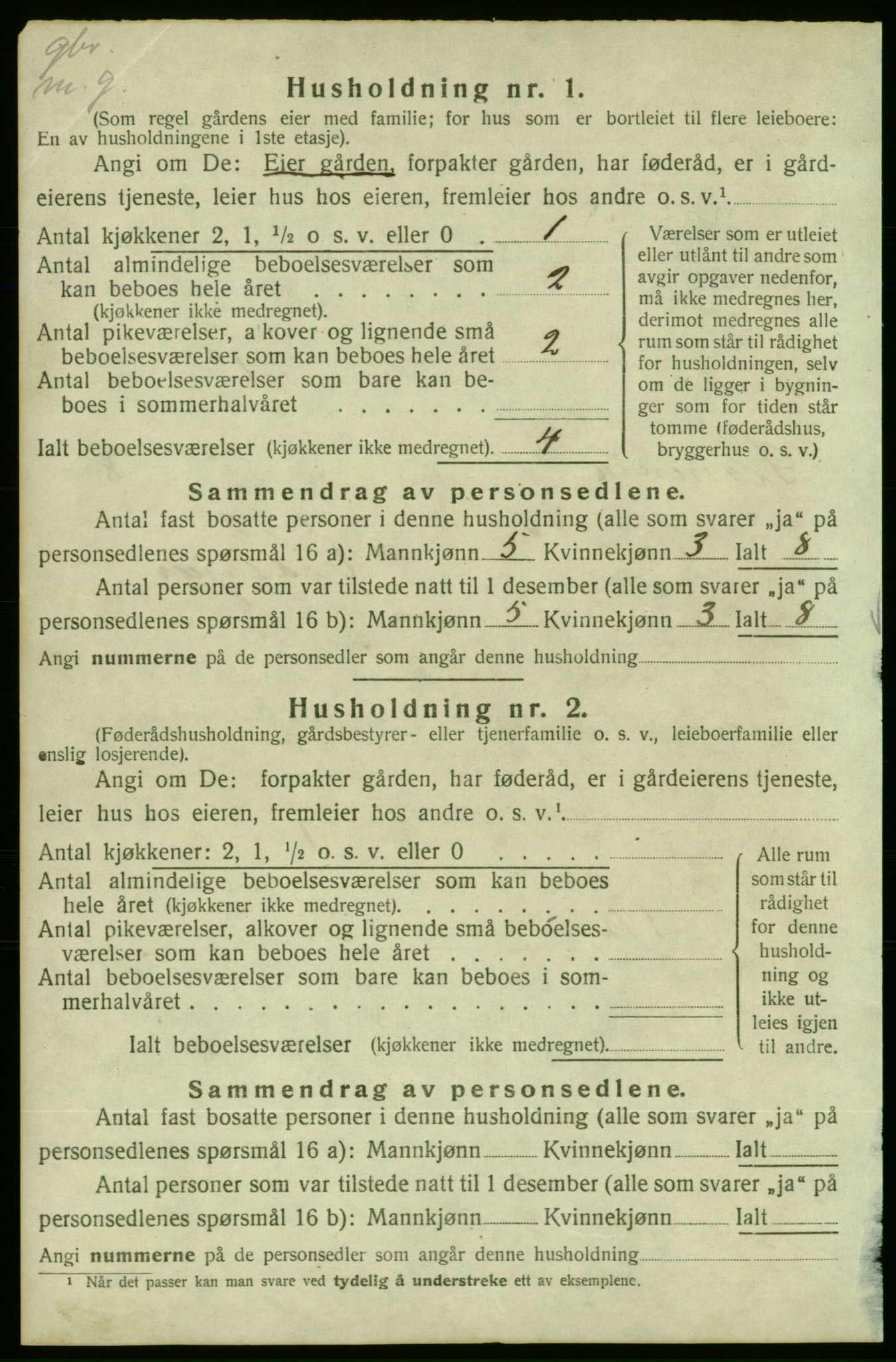 SAB, 1920 census for Skånevik, 1920, p. 989