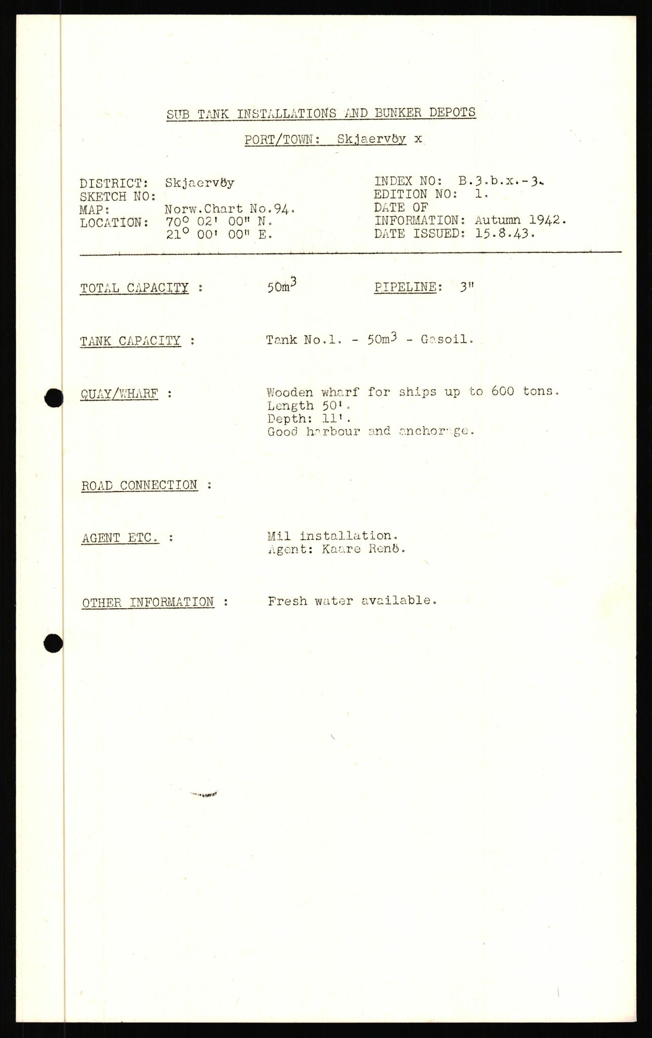 Forsvaret, Forsvarets overkommando II, AV/RA-RAFA-3915/D/Dd/L0022: Troms 2, 1942-1945, p. 453