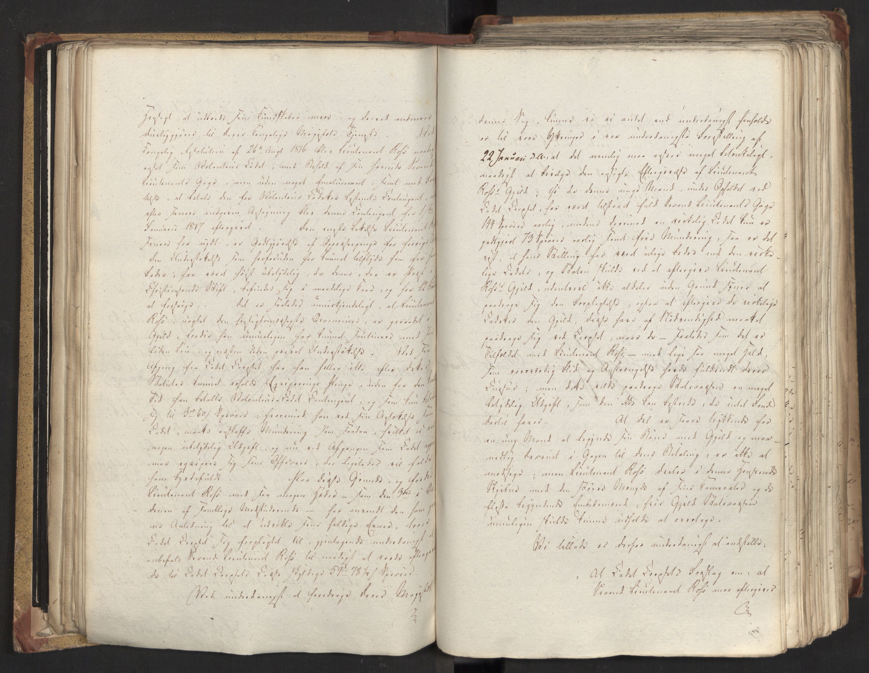 Statsrådsavdelingen i Stockholm, AV/RA-S-1003/D/Da/L0018: Regjeringsinnstillinger nr. 3599-3855, 1819, p. 134