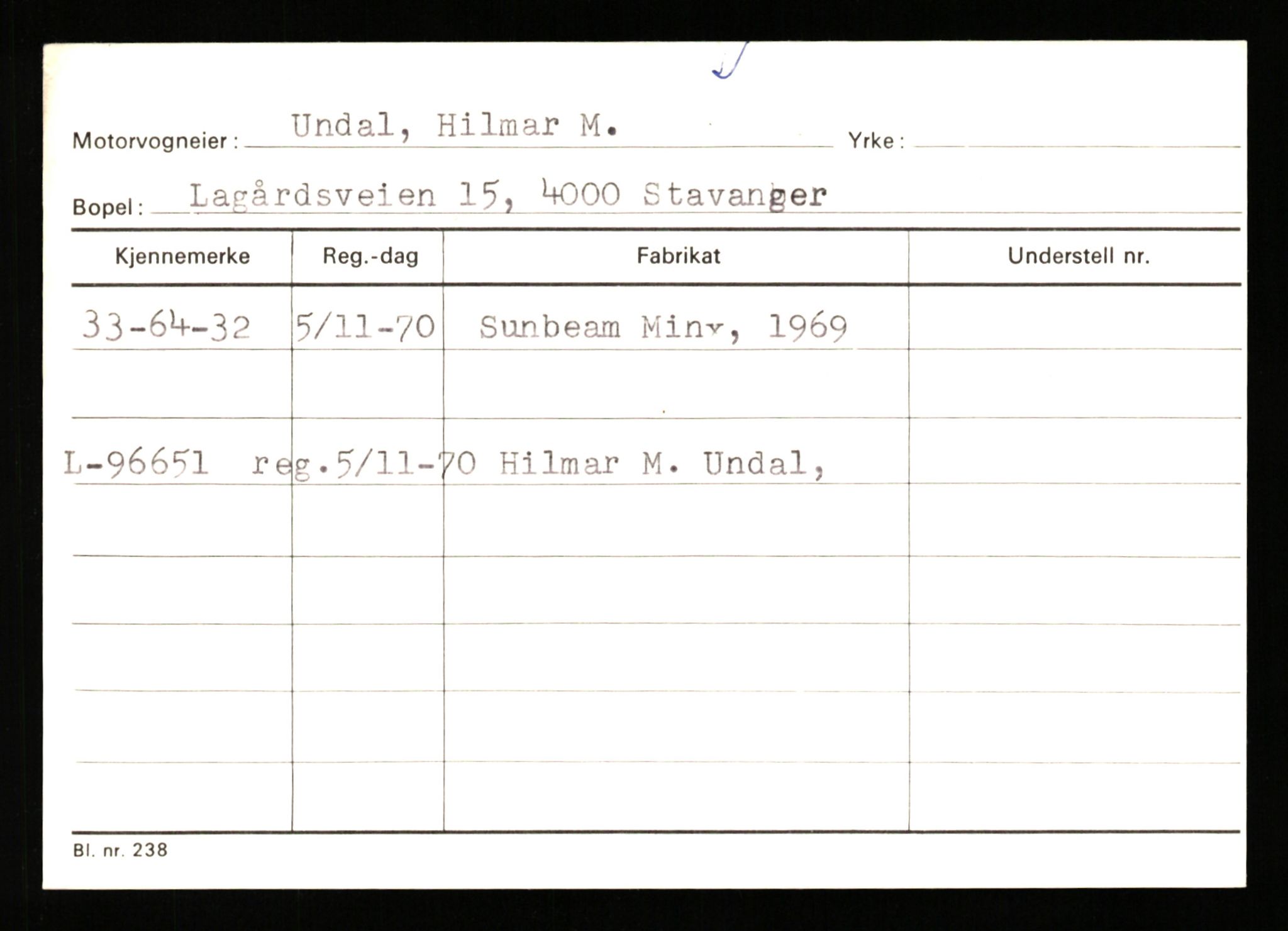 Stavanger trafikkstasjon, AV/SAST-A-101942/0/G/L0011: Registreringsnummer: 240000 - 363477, 1930-1971, p. 2617