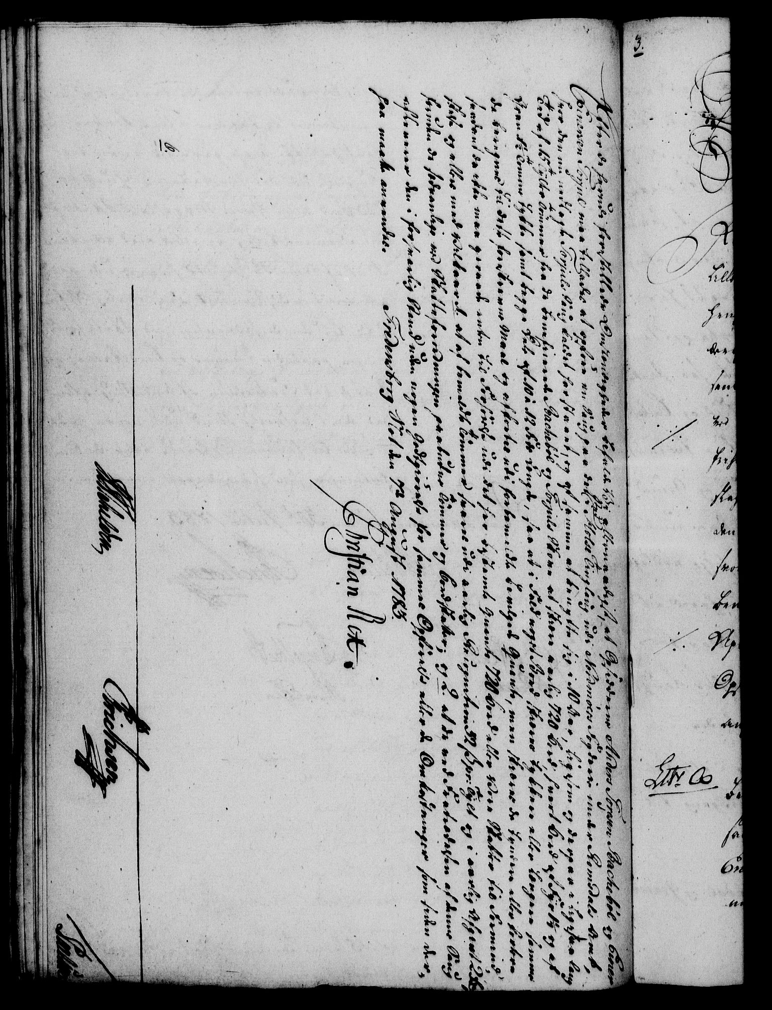 Rentekammeret, Kammerkanselliet, RA/EA-3111/G/Gf/Gfa/L0065: Norsk relasjons- og resolusjonsprotokoll (merket RK 52.65), 1783, p. 607