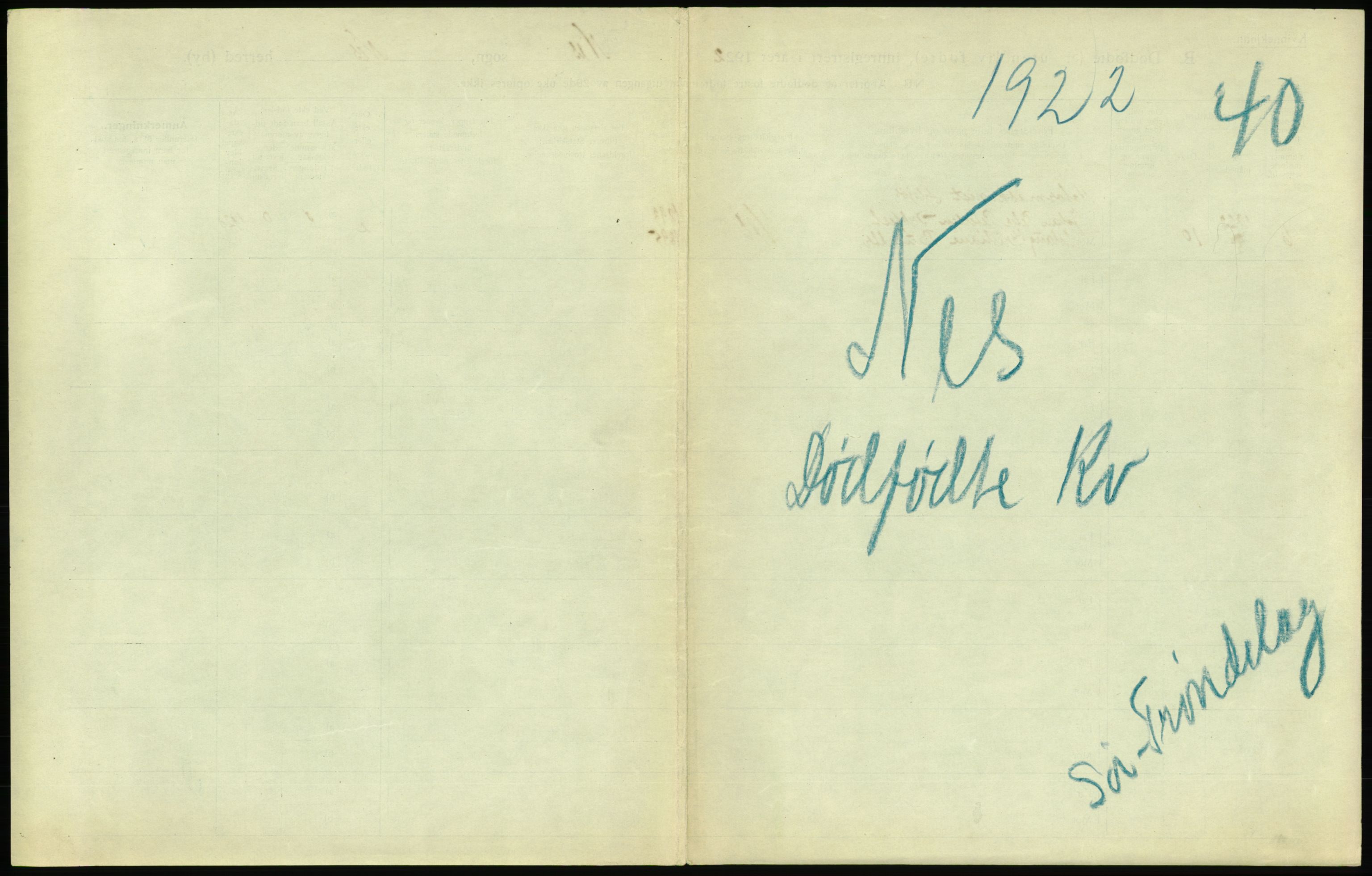 Statistisk sentralbyrå, Sosiodemografiske emner, Befolkning, RA/S-2228/D/Df/Dfc/Dfcb/L0038: S. Trøndelag fylke: Gifte, døde, dødfødte. Bygder., 1922, p. 573