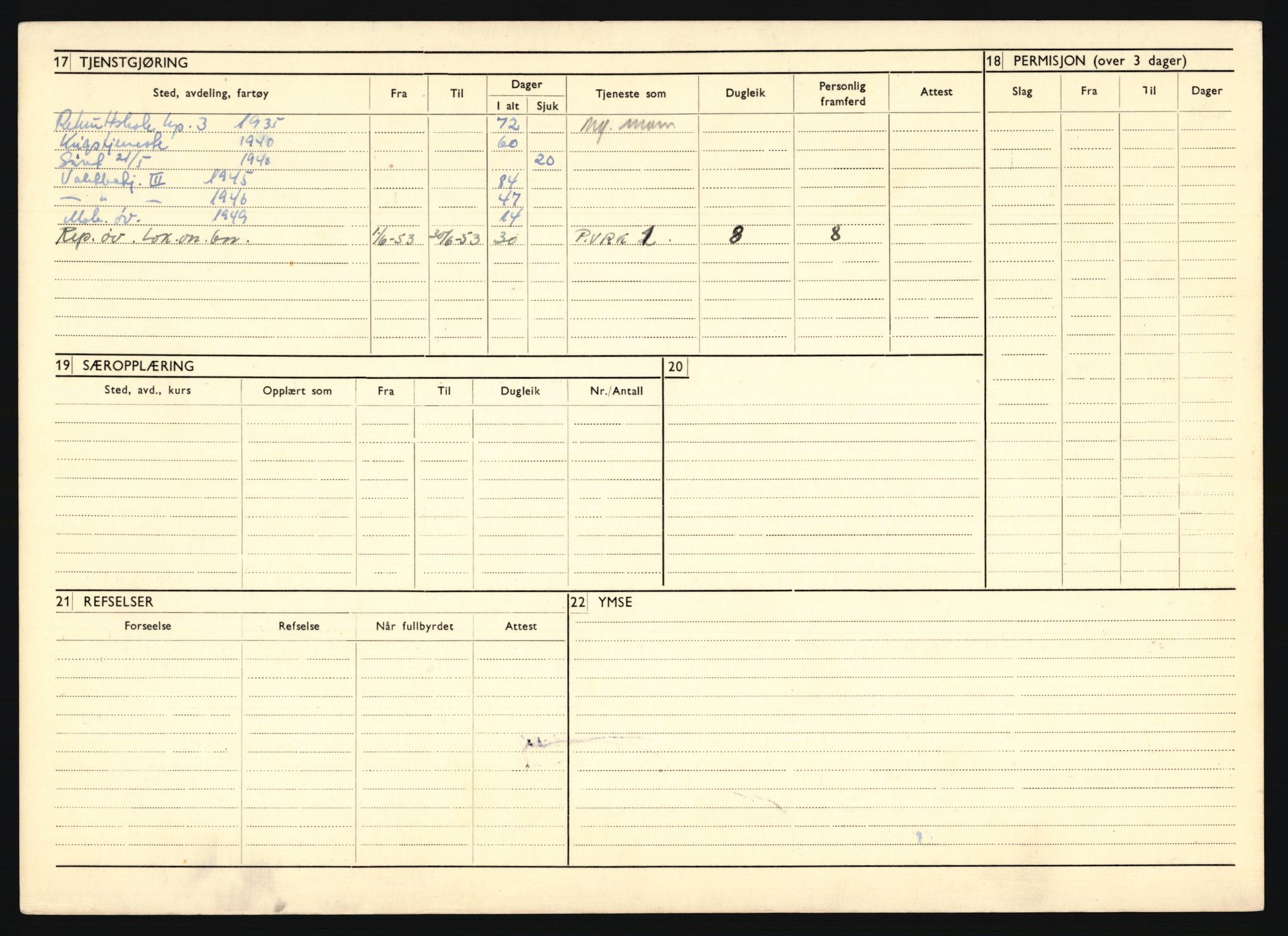 Forsvaret, Troms infanteriregiment nr. 16, AV/RA-RAFA-3146/P/Pa/L0019: Rulleblad for regimentets menige mannskaper, årsklasse 1935, 1935, p. 12