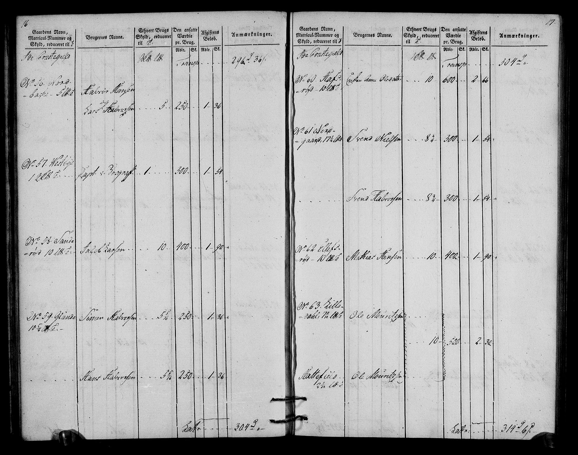 Rentekammeret inntil 1814, Realistisk ordnet avdeling, AV/RA-EA-4070/N/Ne/Nea/L0006: Idd og Marker fogderi. Oppebørselsregister, 1803, p. 11