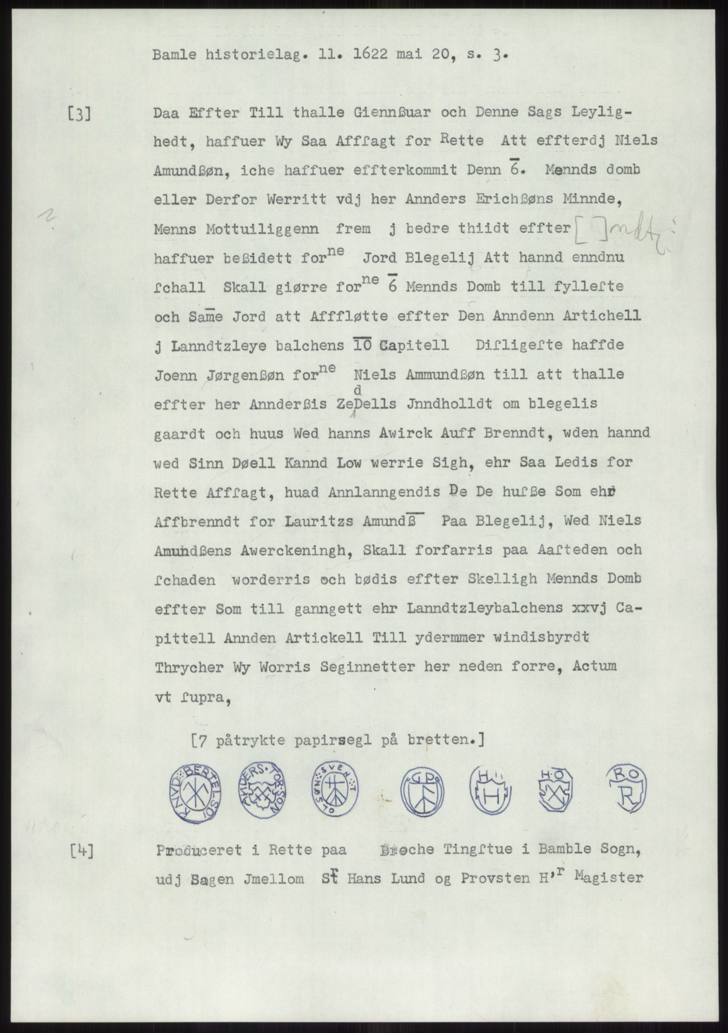 Samlinger til kildeutgivelse, Diplomavskriftsamlingen, AV/RA-EA-4053/H/Ha, p. 1377