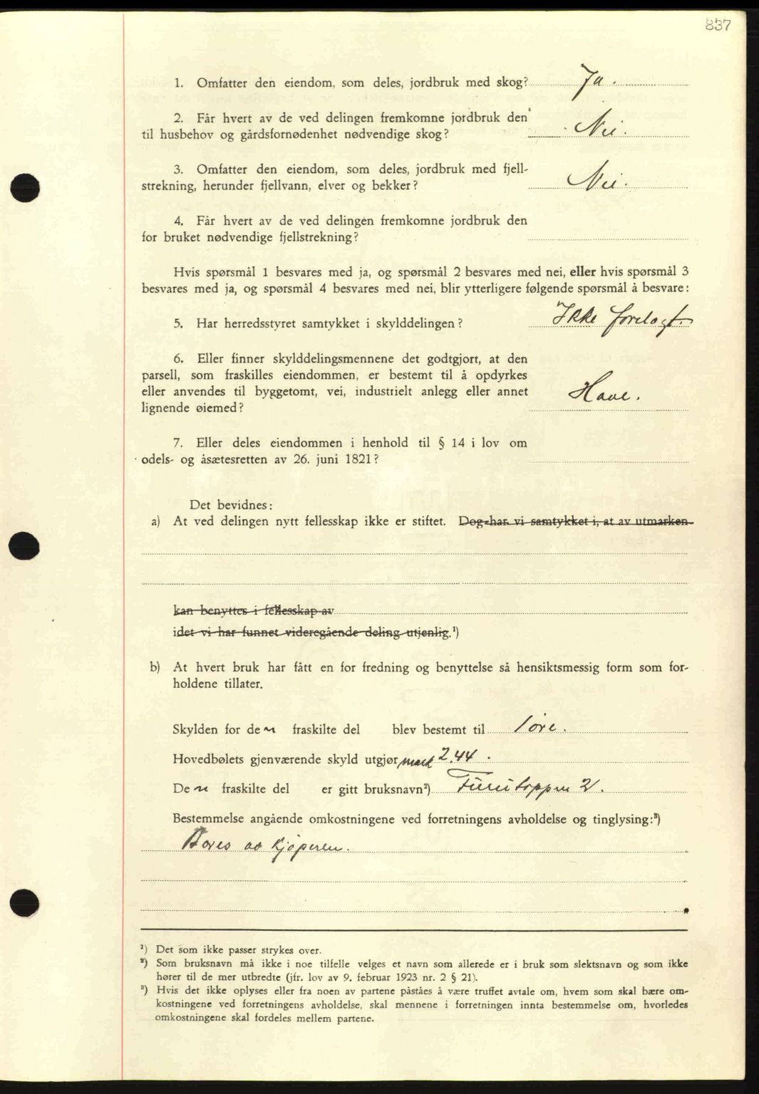 Nordmøre sorenskriveri, AV/SAT-A-4132/1/2/2Ca: Mortgage book no. A81, 1937-1937, Diary no: : 1686/1937