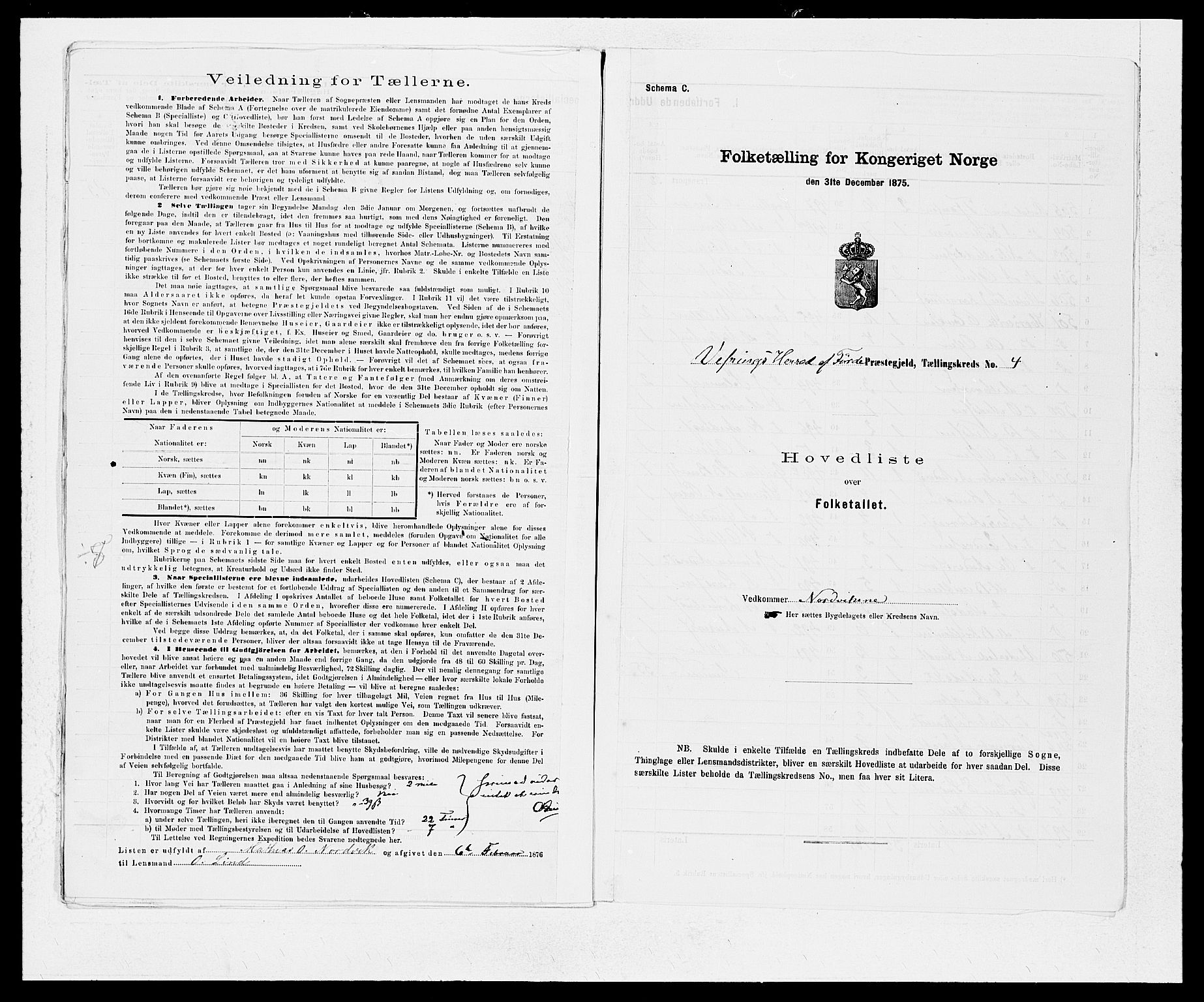 SAB, 1875 census for 1432P Førde, 1875, p. 1686