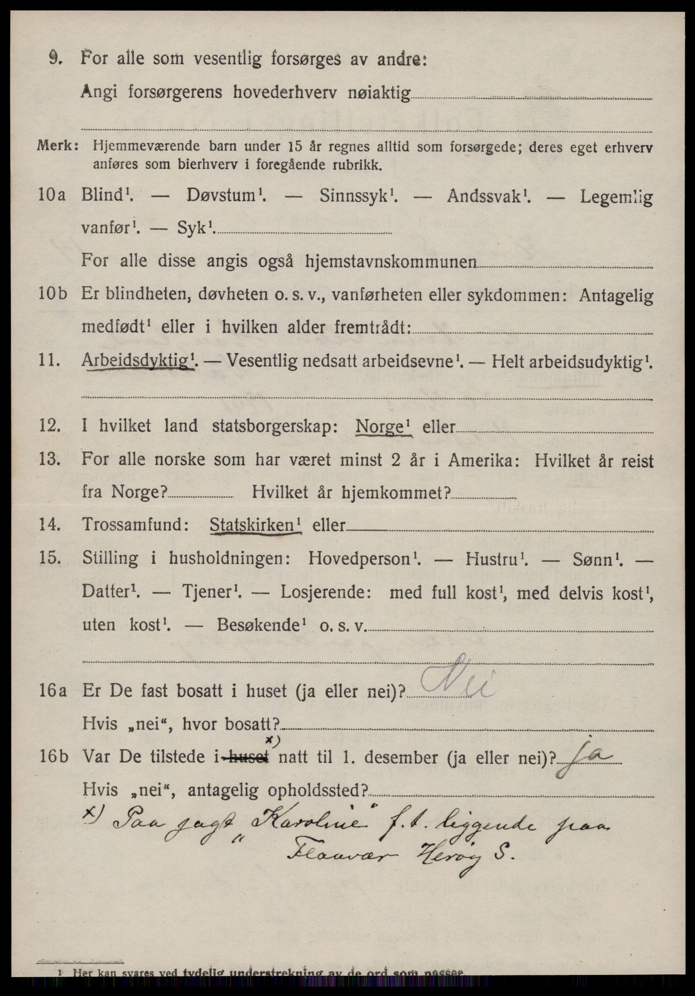 SAT, 1920 census for Herøy (MR), 1920, p. 9384