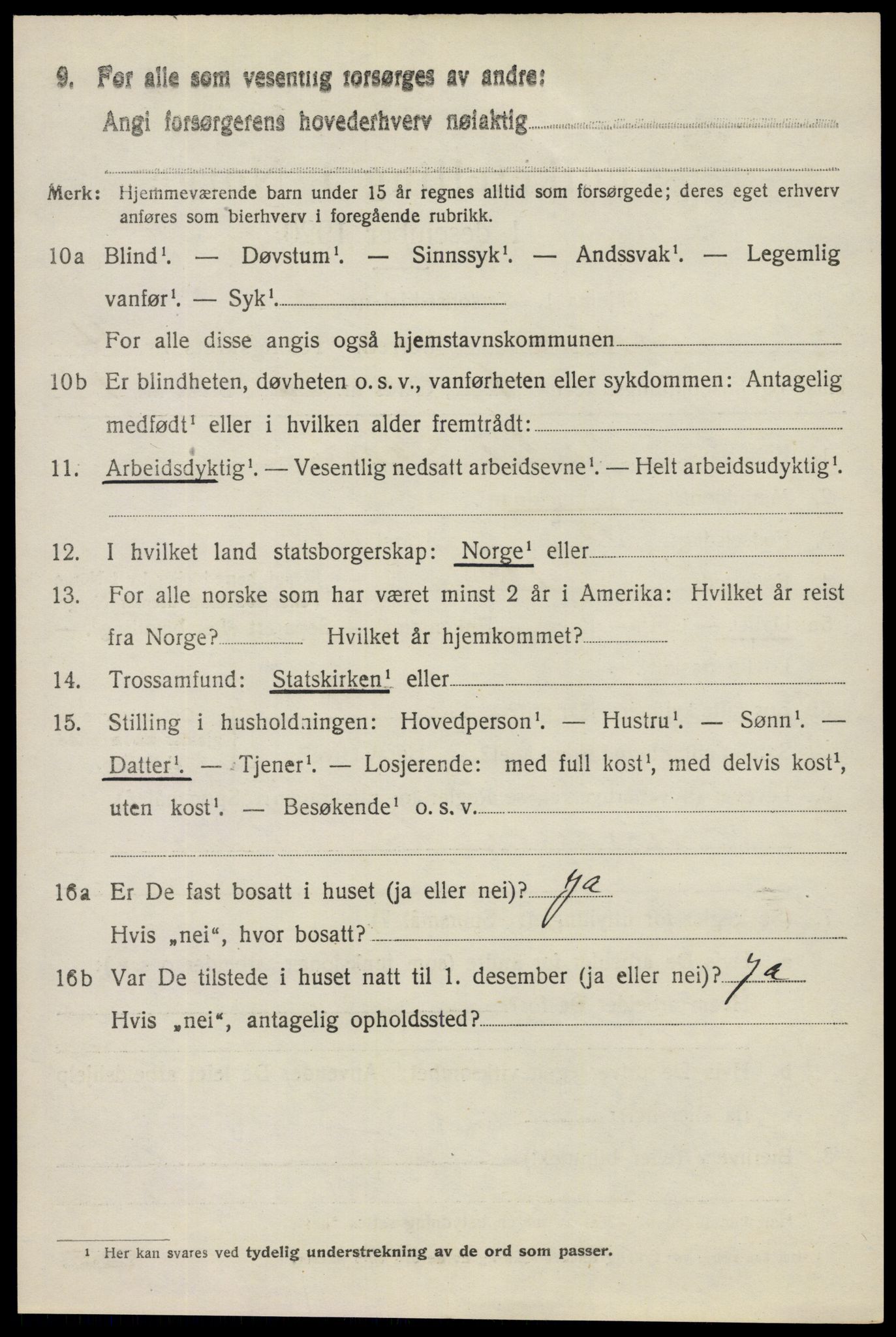 SAO, 1920 census for Askim, 1920, p. 7980