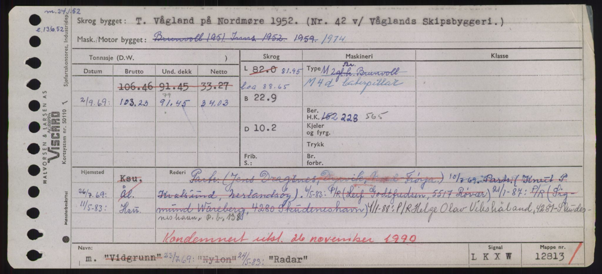 Sjøfartsdirektoratet med forløpere, Skipsmålingen, AV/RA-S-1627/H/Hd/L0030: Fartøy, Q-Riv, p. 31