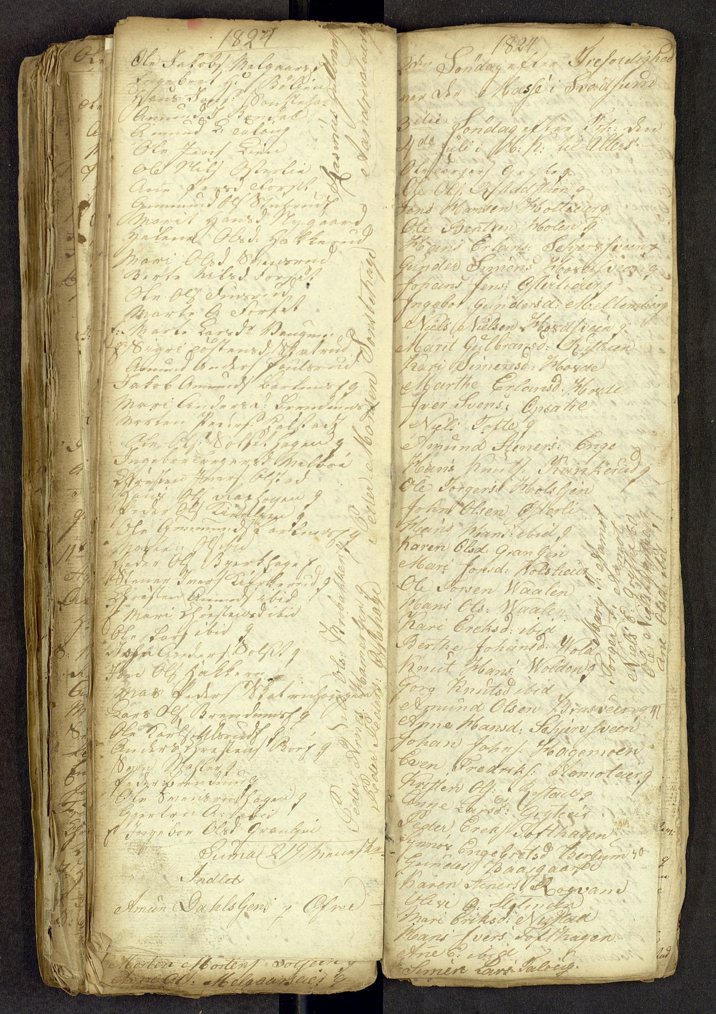 Gausdal prestekontor, AV/SAH-PREST-090/H/Ha: Parish register draft no. -, 1809-1827