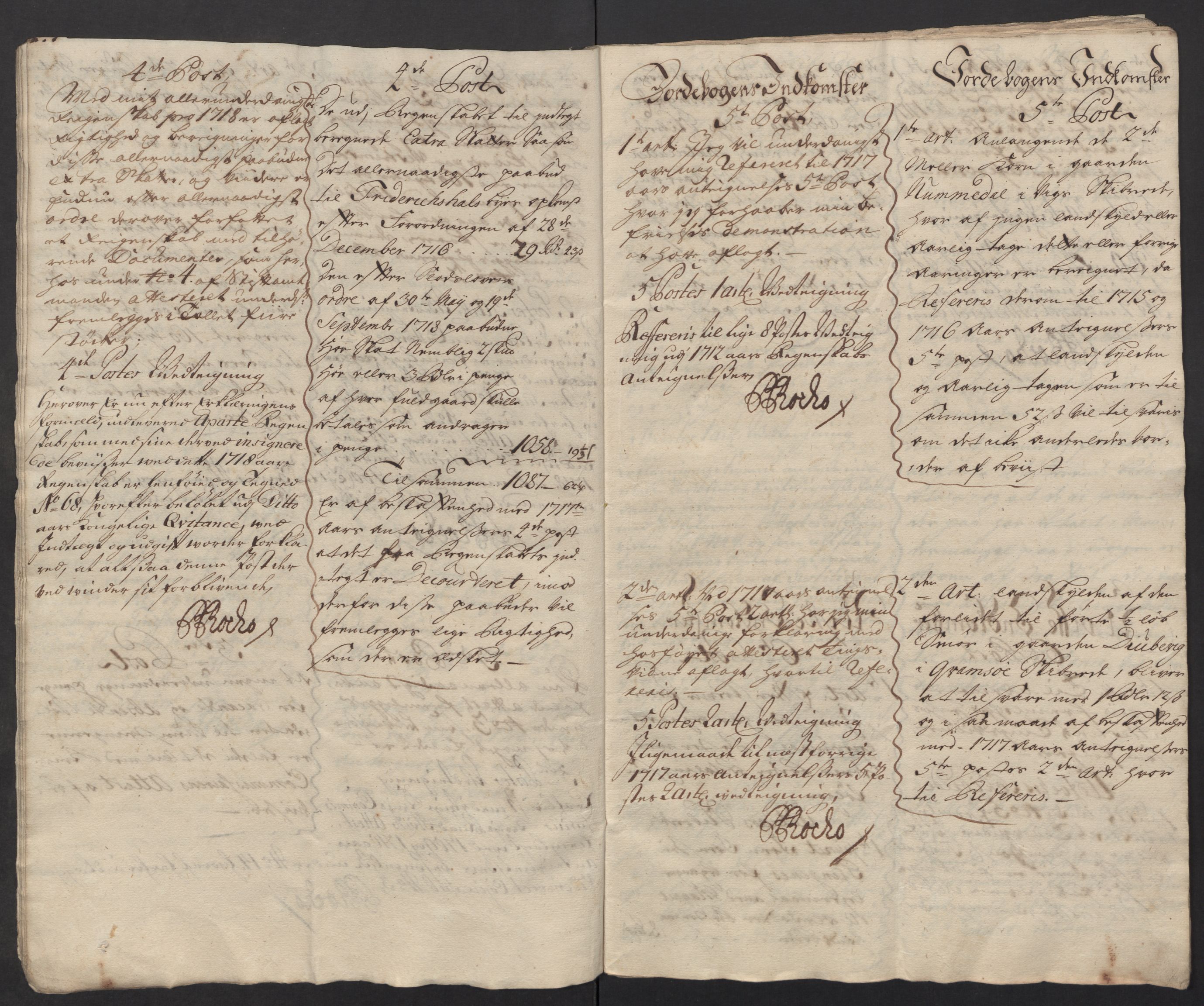 Rentekammeret inntil 1814, Reviderte regnskaper, Fogderegnskap, AV/RA-EA-4092/R52/L3321: Fogderegnskap Sogn, 1717-1718, p. 892